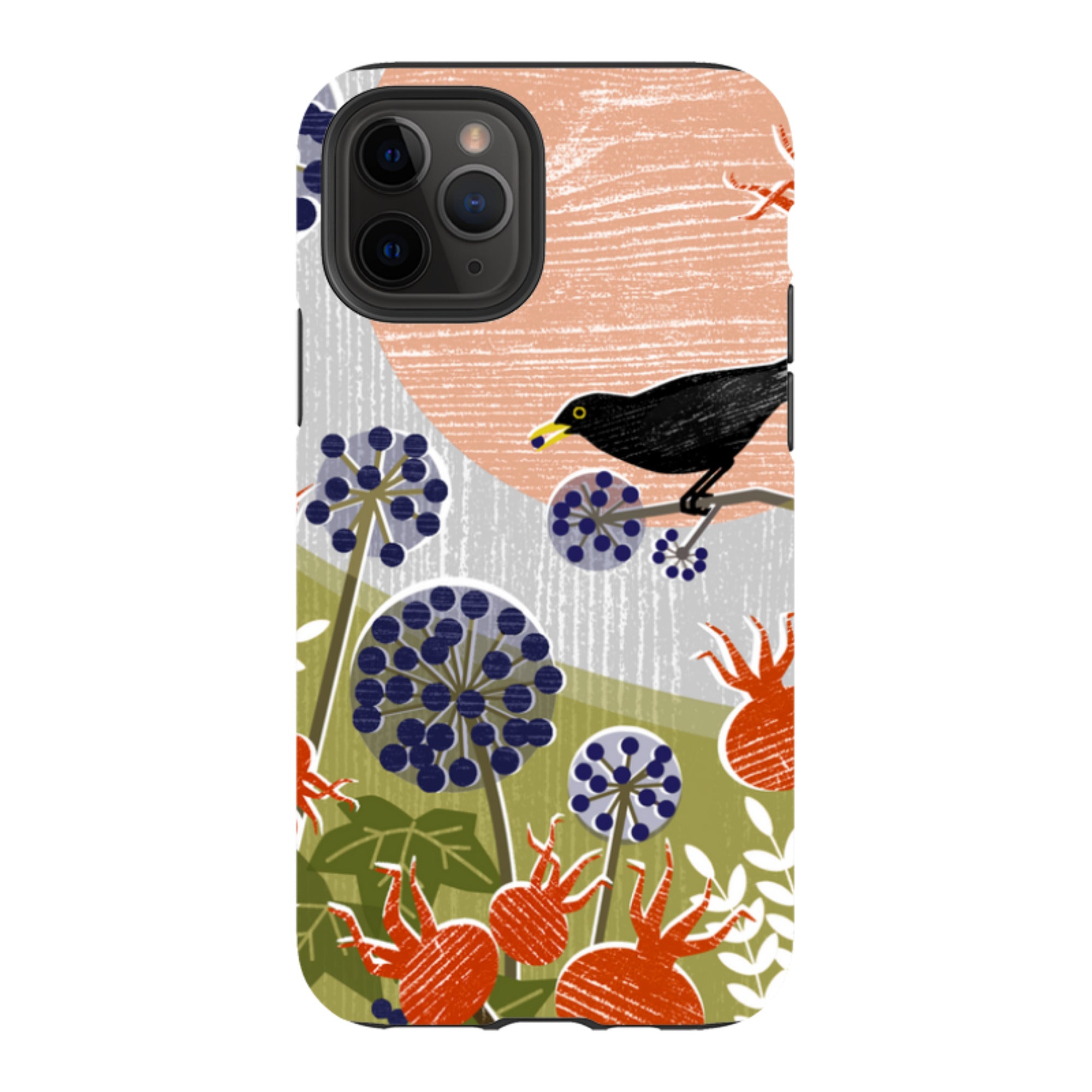 iPhone Tough Case - Blackbird And Ivy By Liane Payne