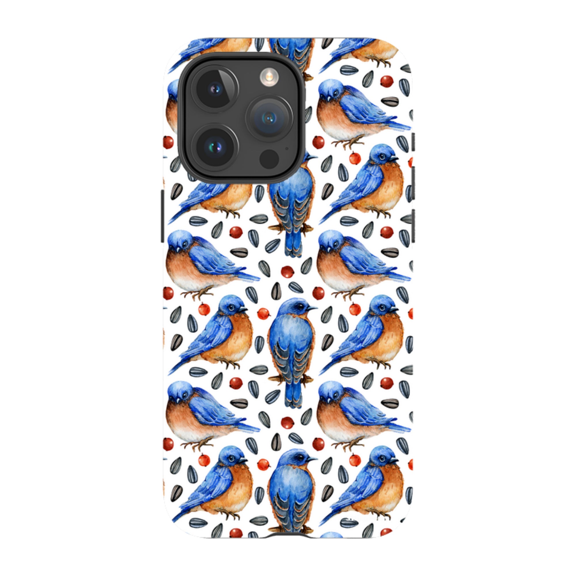 iPhone Tough Case - Bluebirds II