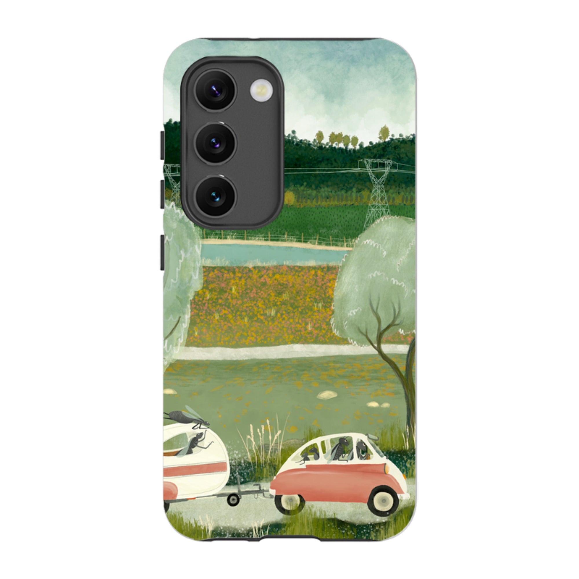 Samsung Tough Case - Happy Holidays By Katherine Quinn