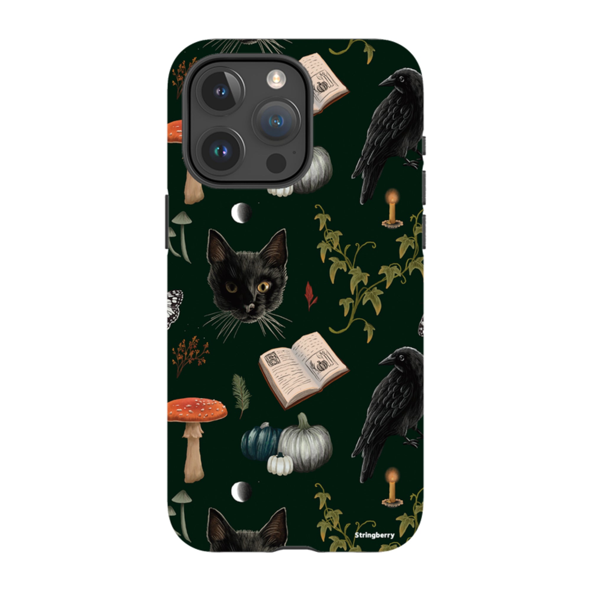 iPhone Tough Case - Halloween Pattern I By Anna Stead