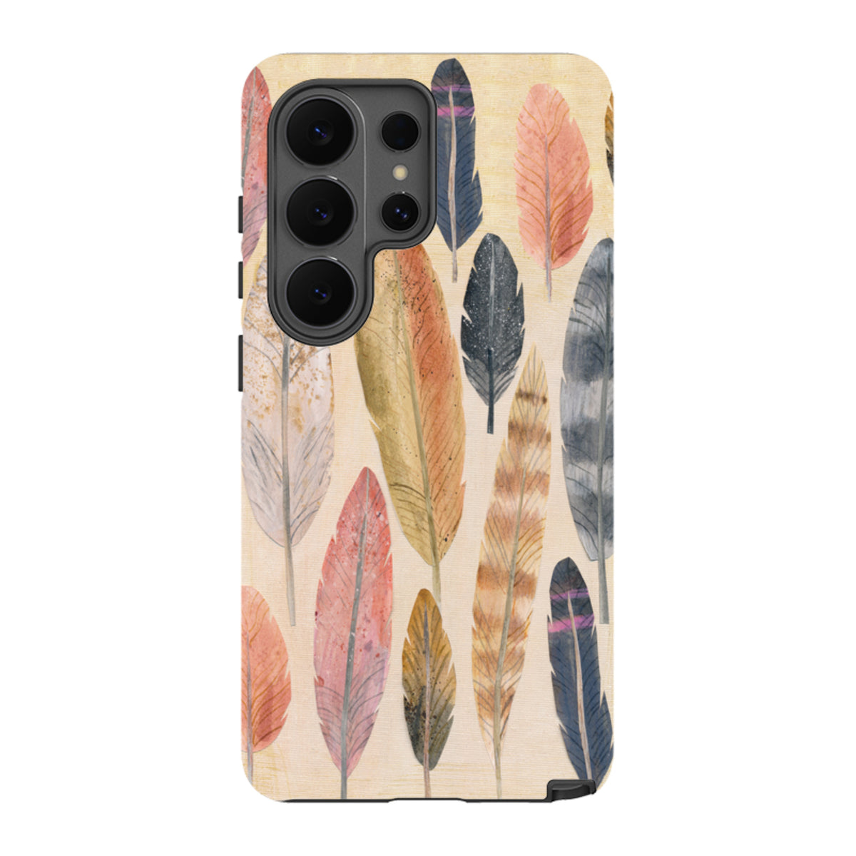 Samsung Tough Case - Feathers By Tracey English