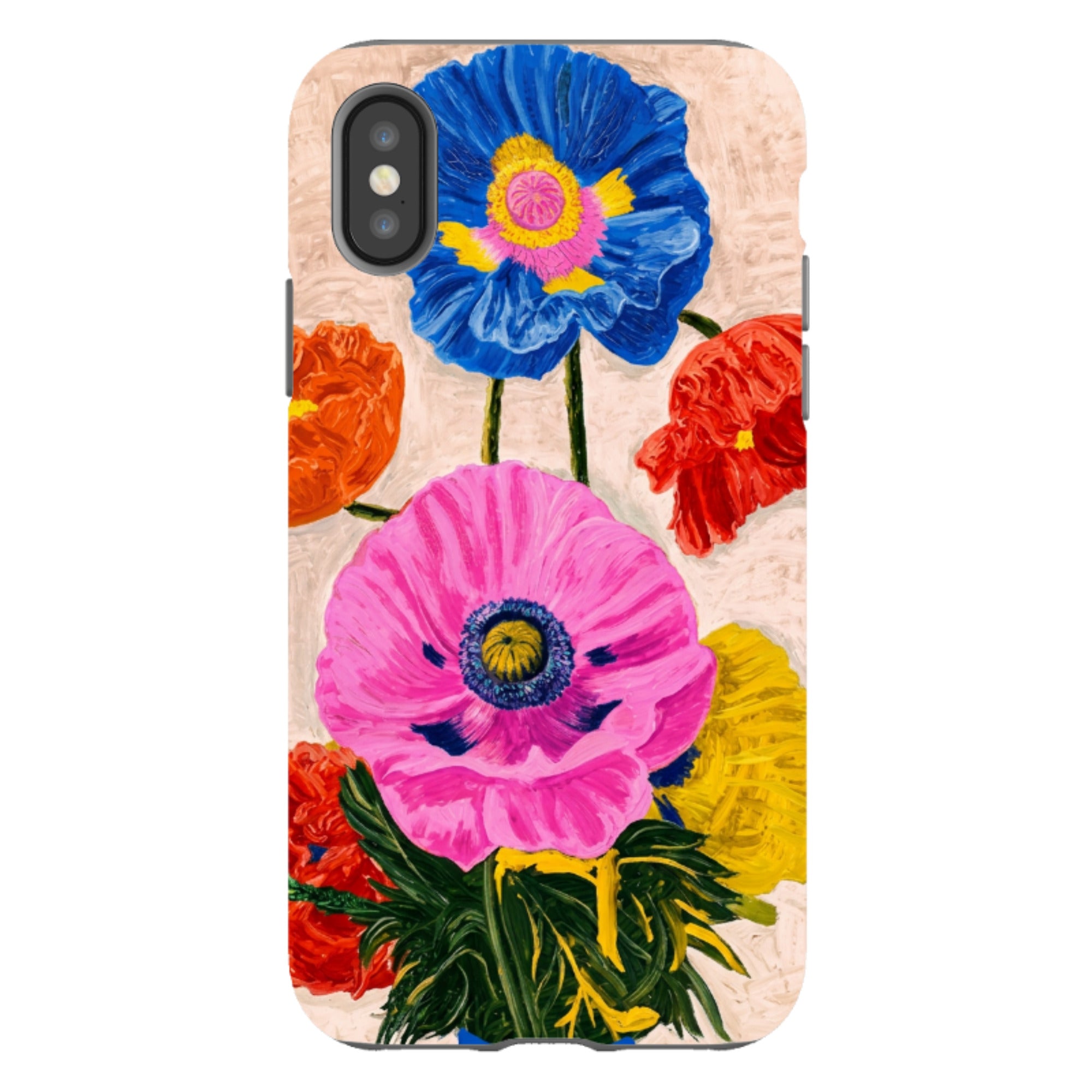 iPhone Tough Case - Kisling Poppy Amber