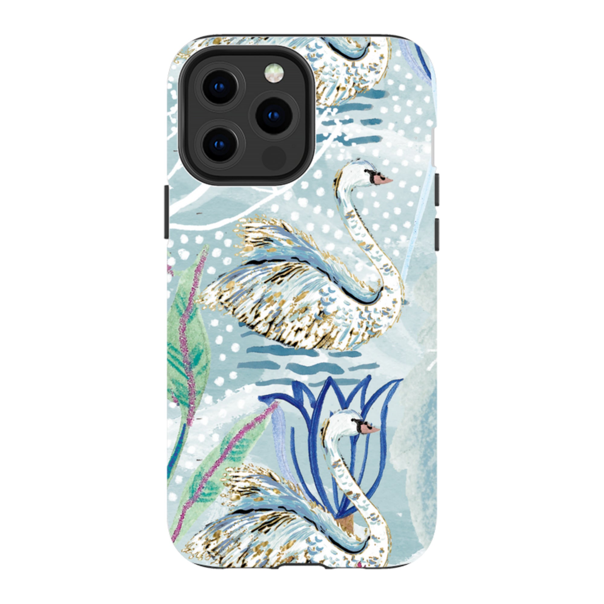 iPhone Tough Case - Seven Swans III By Emma Frances Grant
