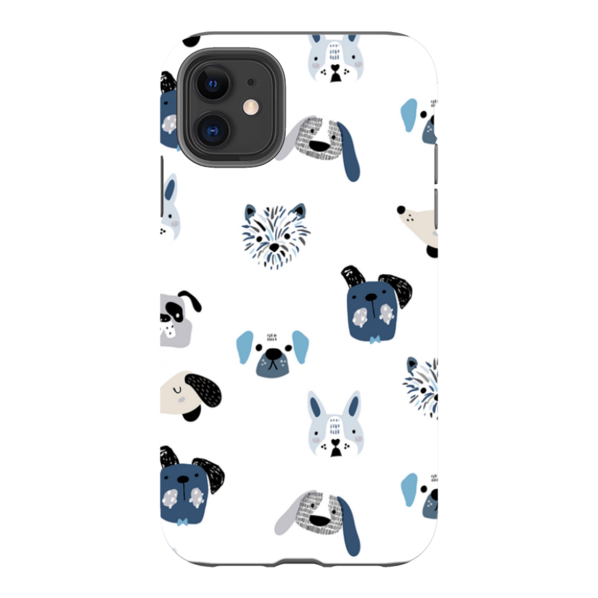 iPhone Tough Case - Dog Pattern