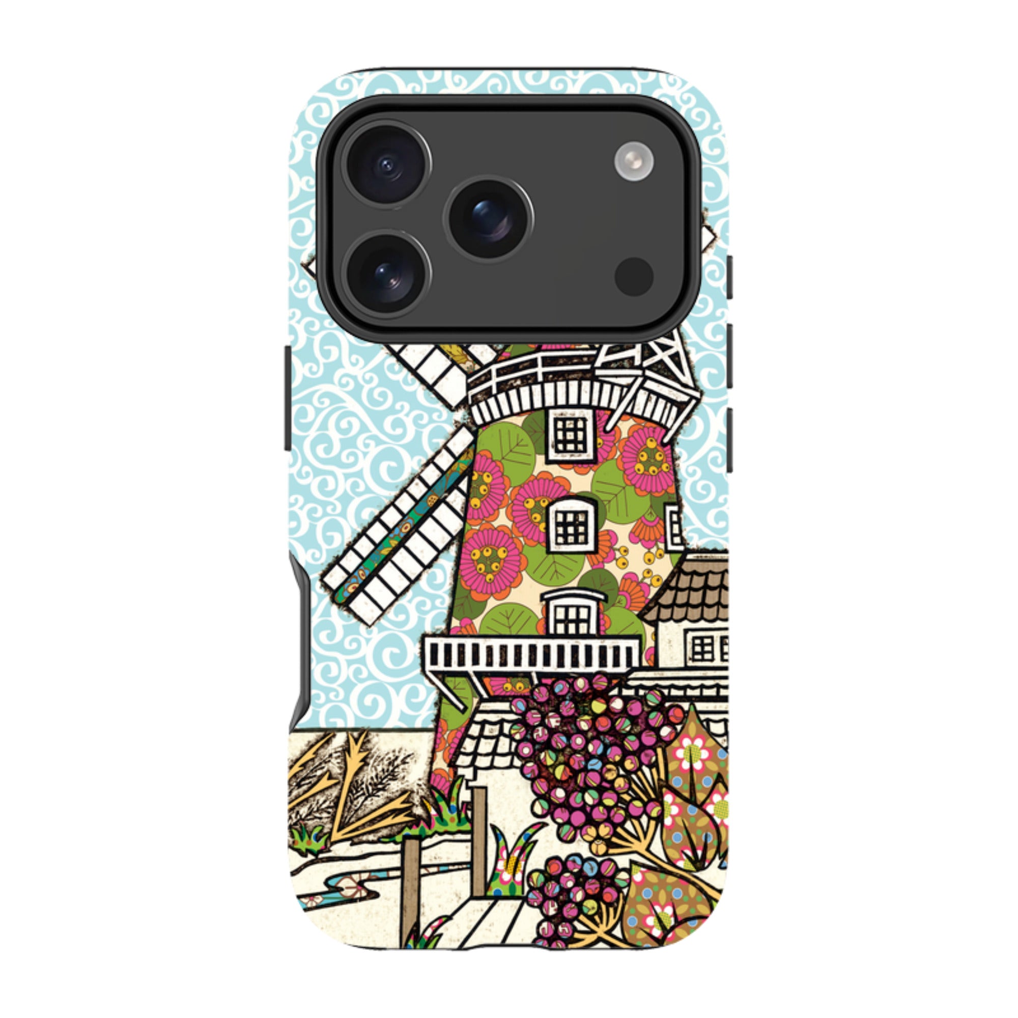 iPhone MagSafe Tough Case -  Cley Windmill By Amelia Bowman