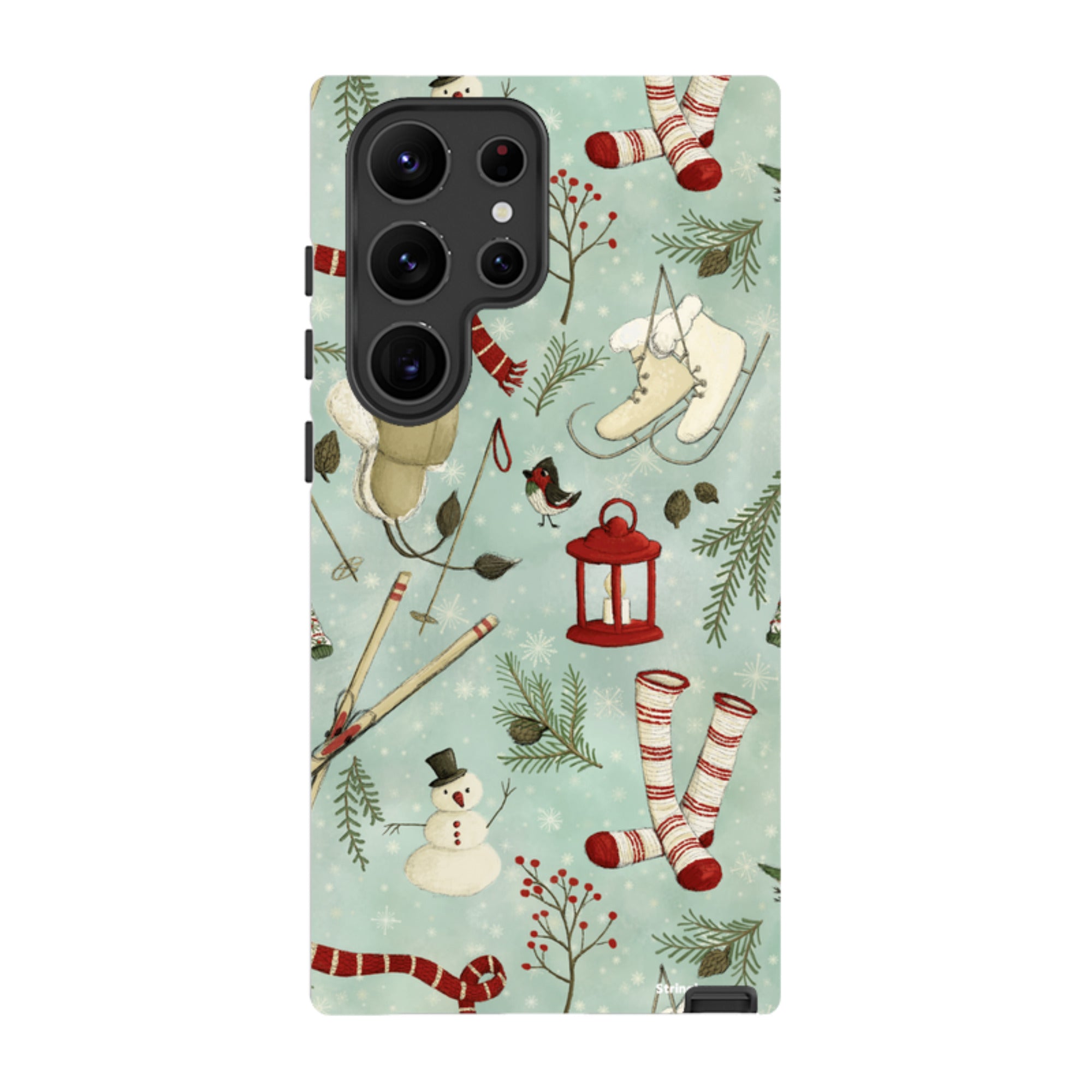 Samsung Tough Case - Winter Pattern By Maja Lindberg