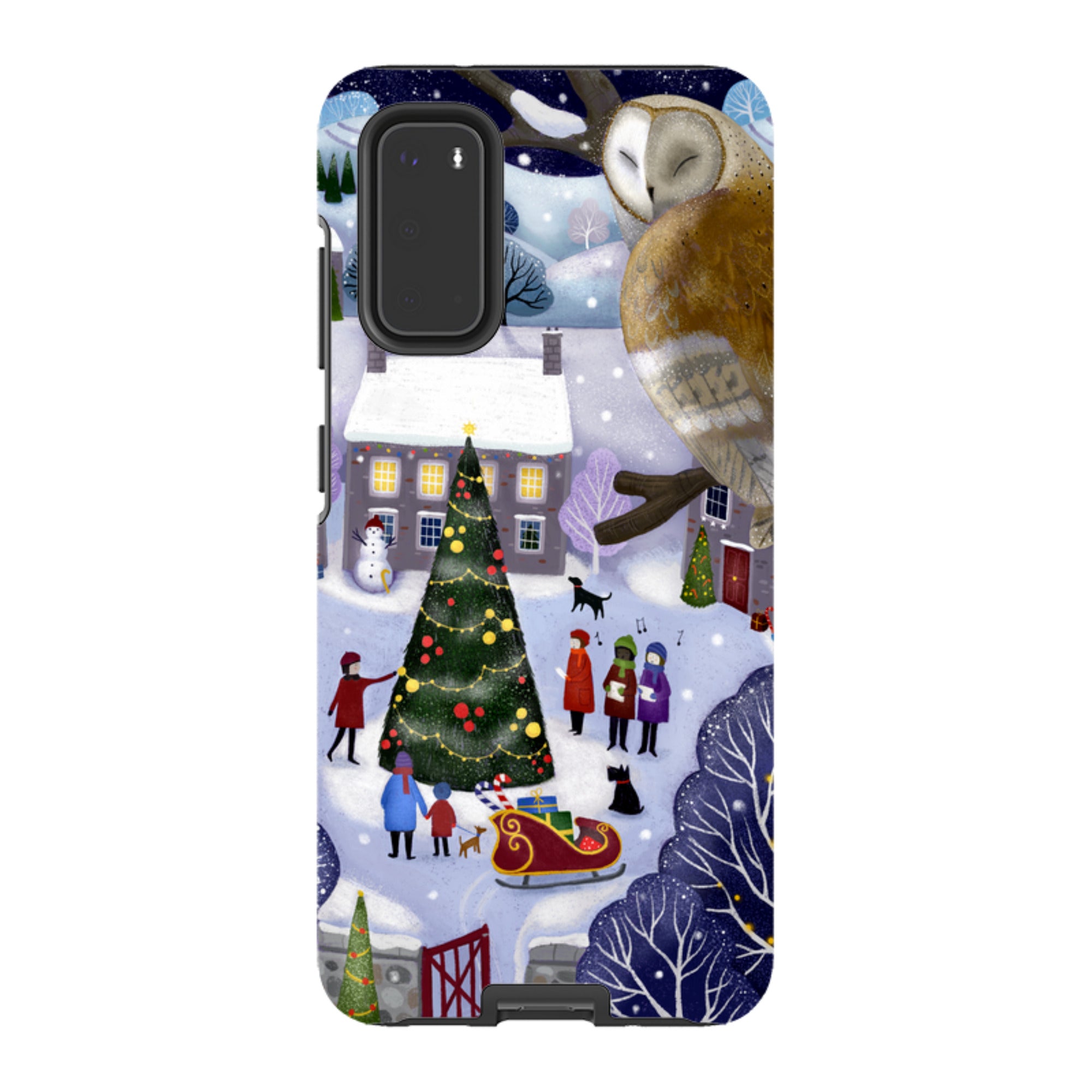 Samsung Tough Case - Advent Owl By Bex Parkin