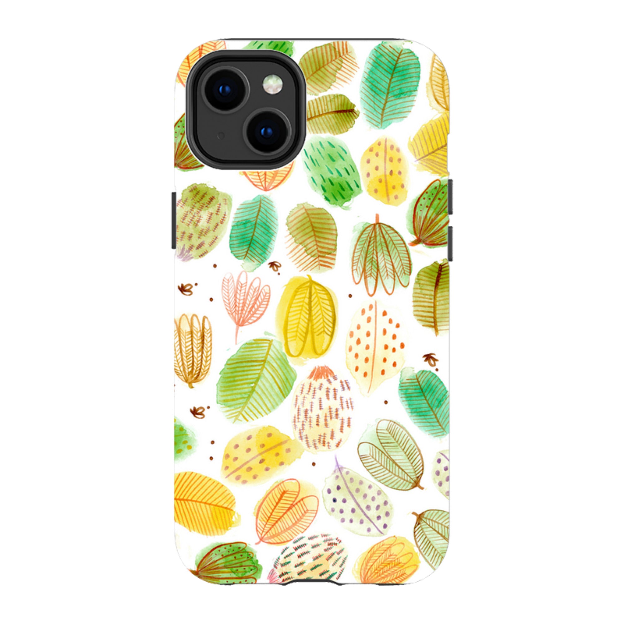 iPhone Tough Case - Leaves By Gabriela Larios
