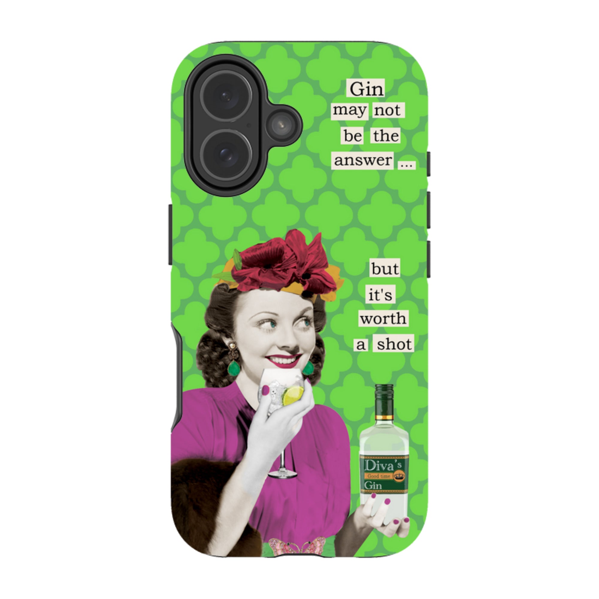 iPhone Tough Case - Gin By Clare Jordan