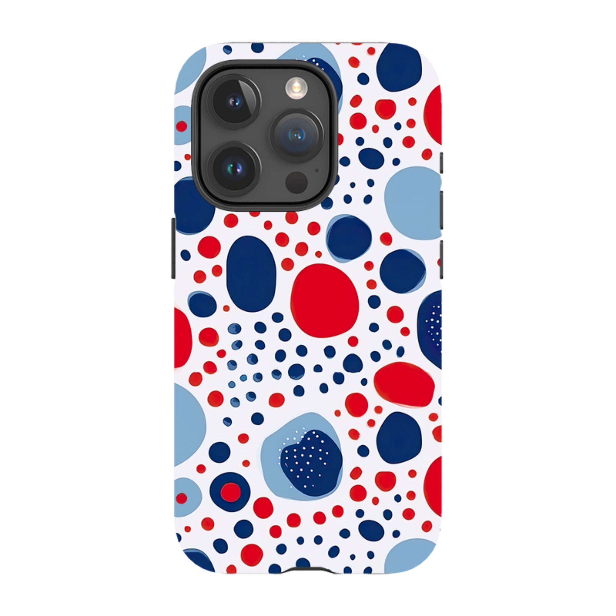 iPhone MagSafe Tough Case - Space Polka Dots III