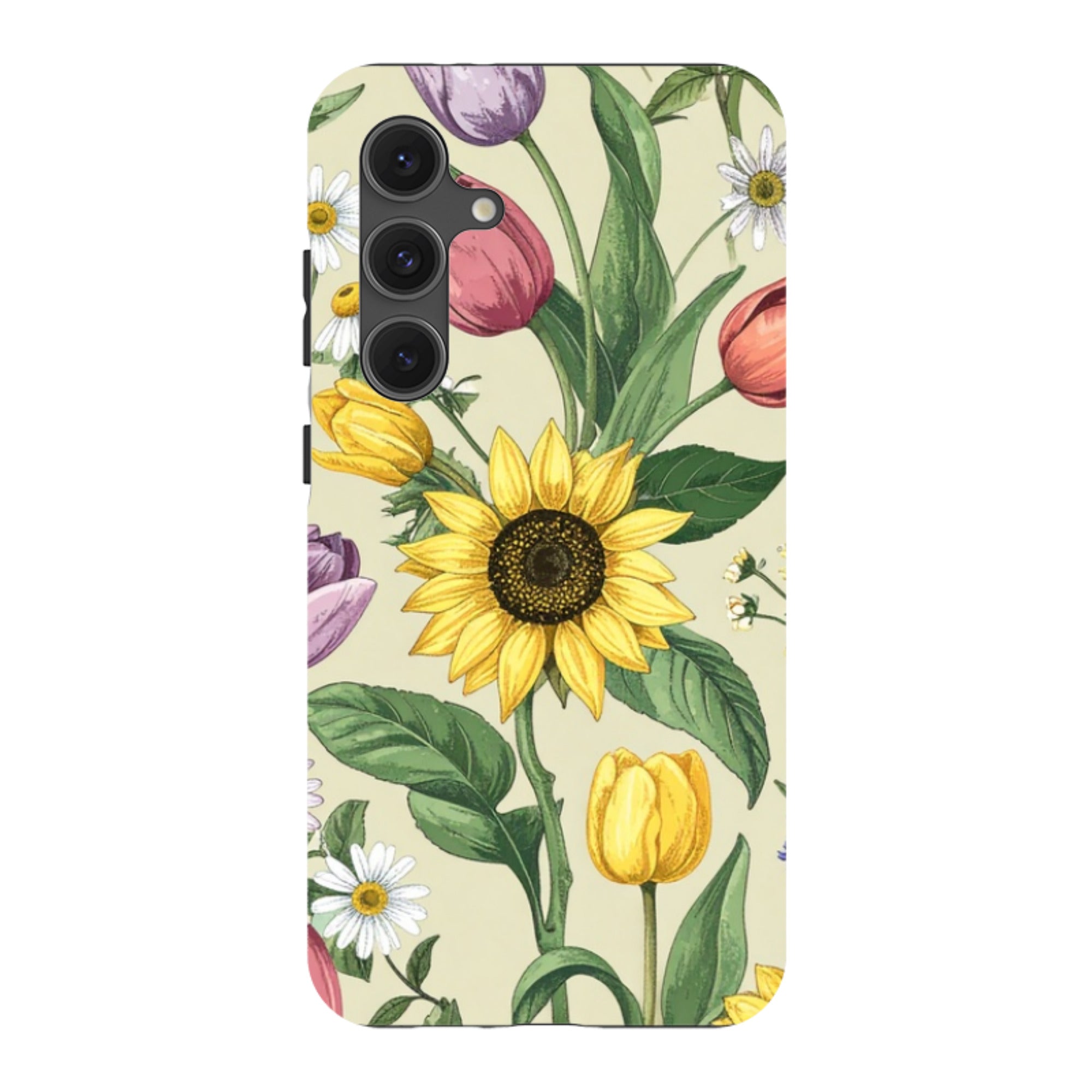 Samsung Tough  Case - Pale Sunflowers