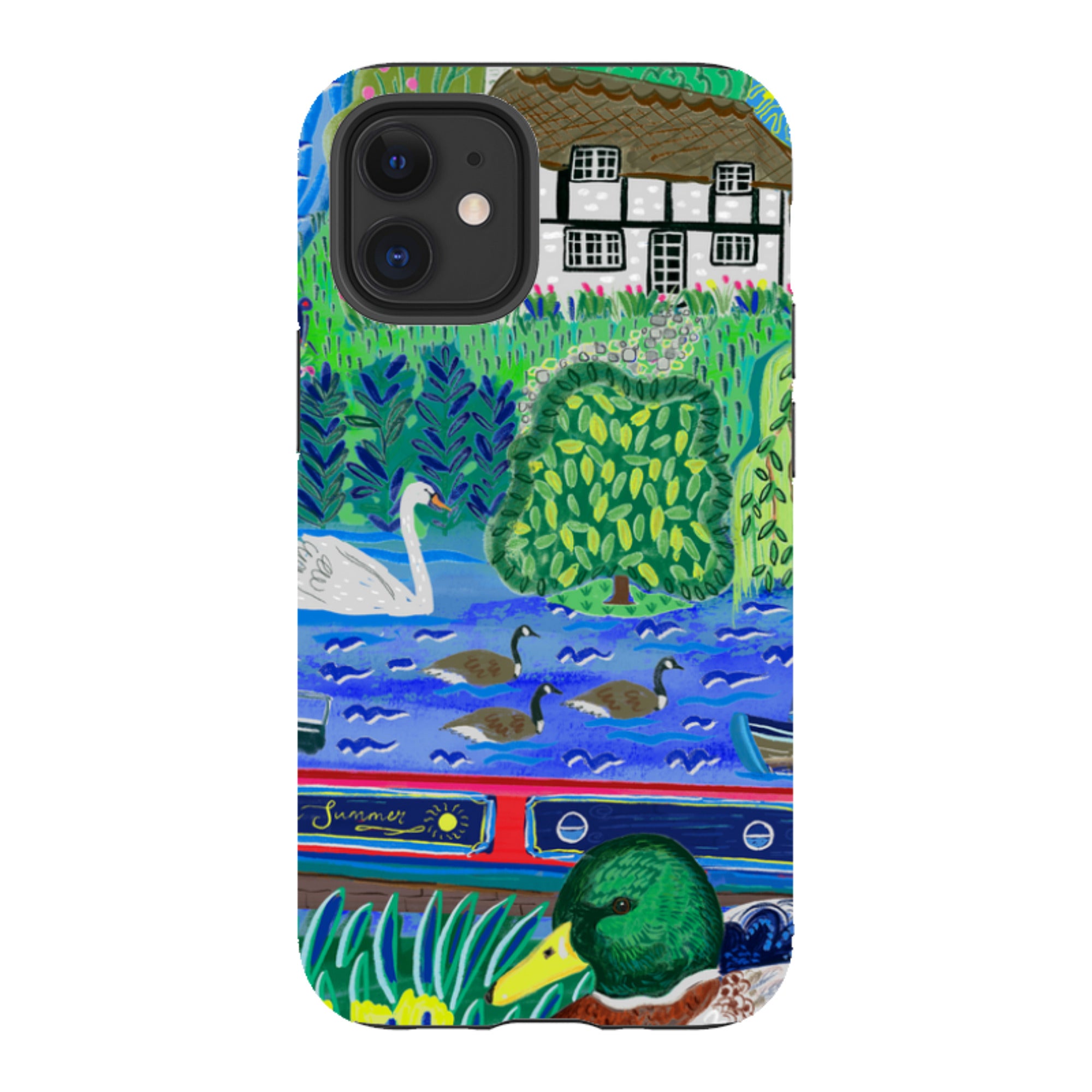 iPhone Tough Case - Canalside By Emma Frances Grant