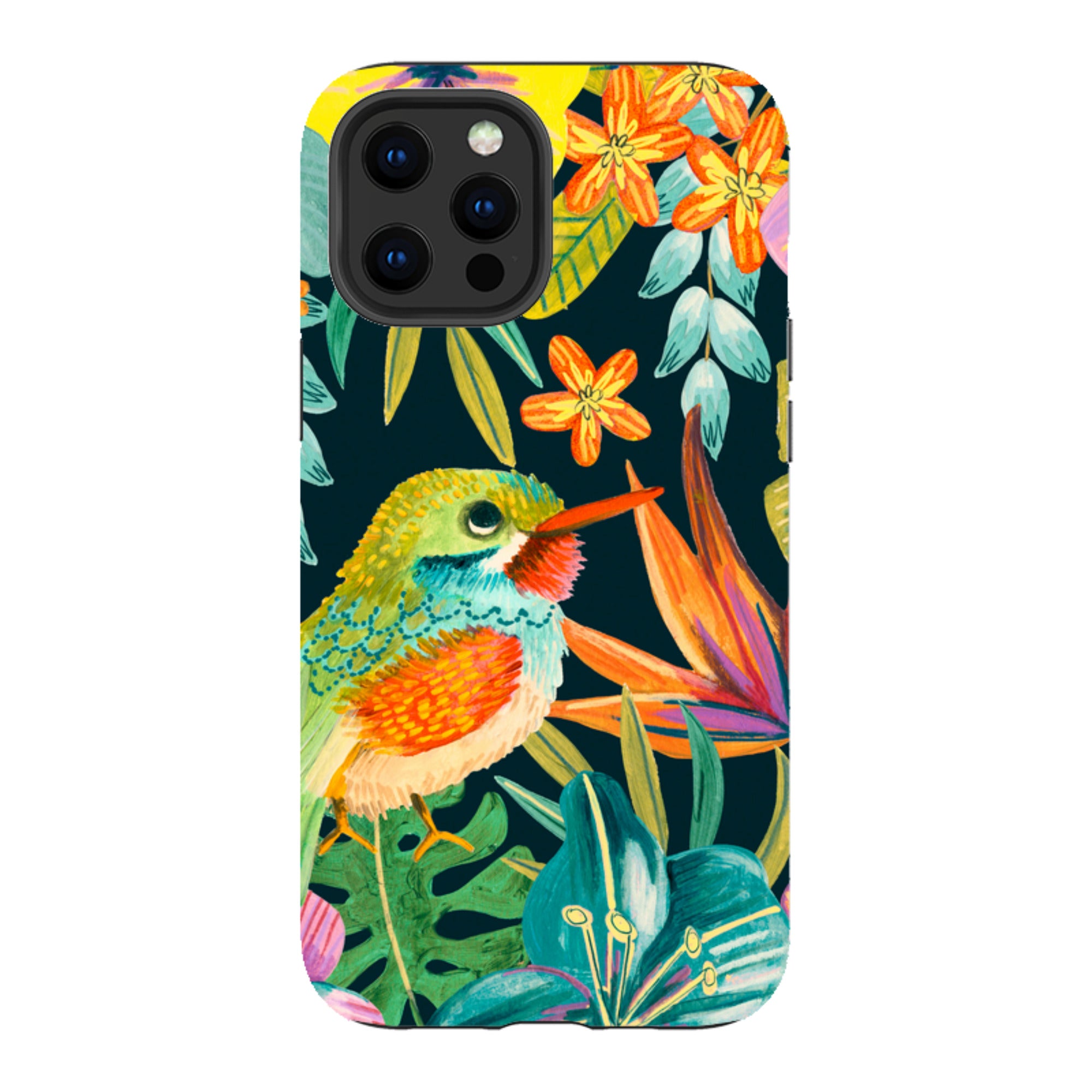 iPhone Tough Case - Tropical Bird By Caroline Bonne Muller