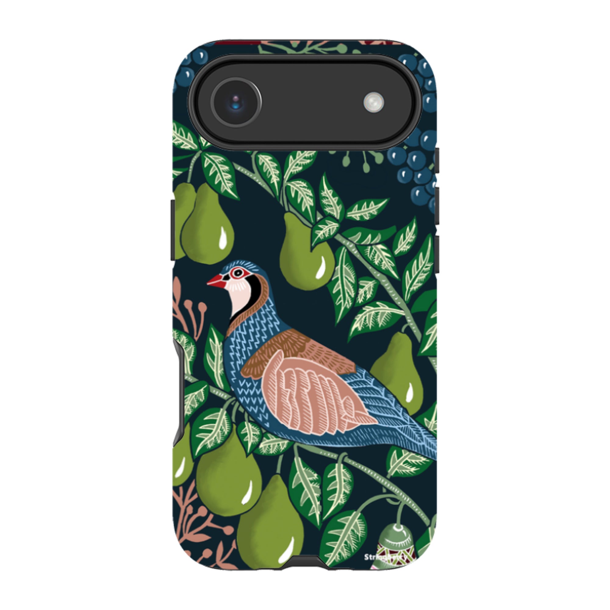 iPhone Tough Case - Partridge In Pear Tree By Kate Heiss