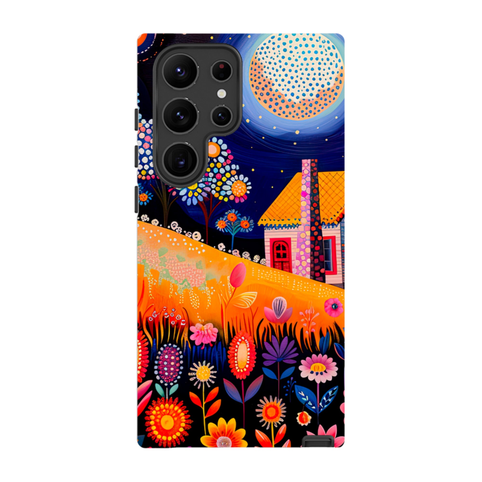 Samsung Tough Case - Folk Art House I