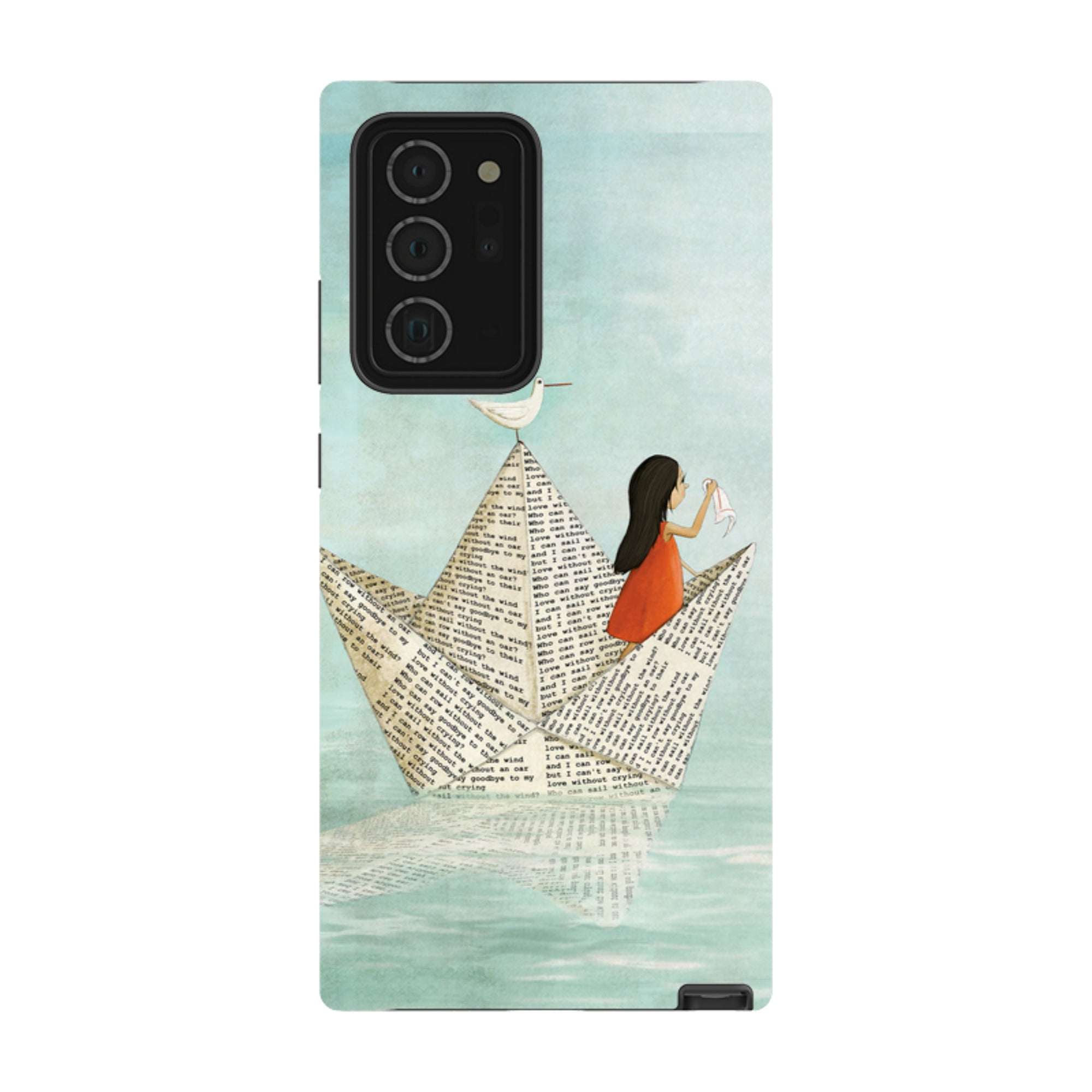 Samsung Tough Case - Sail Without A Wind By Maja Lindberg