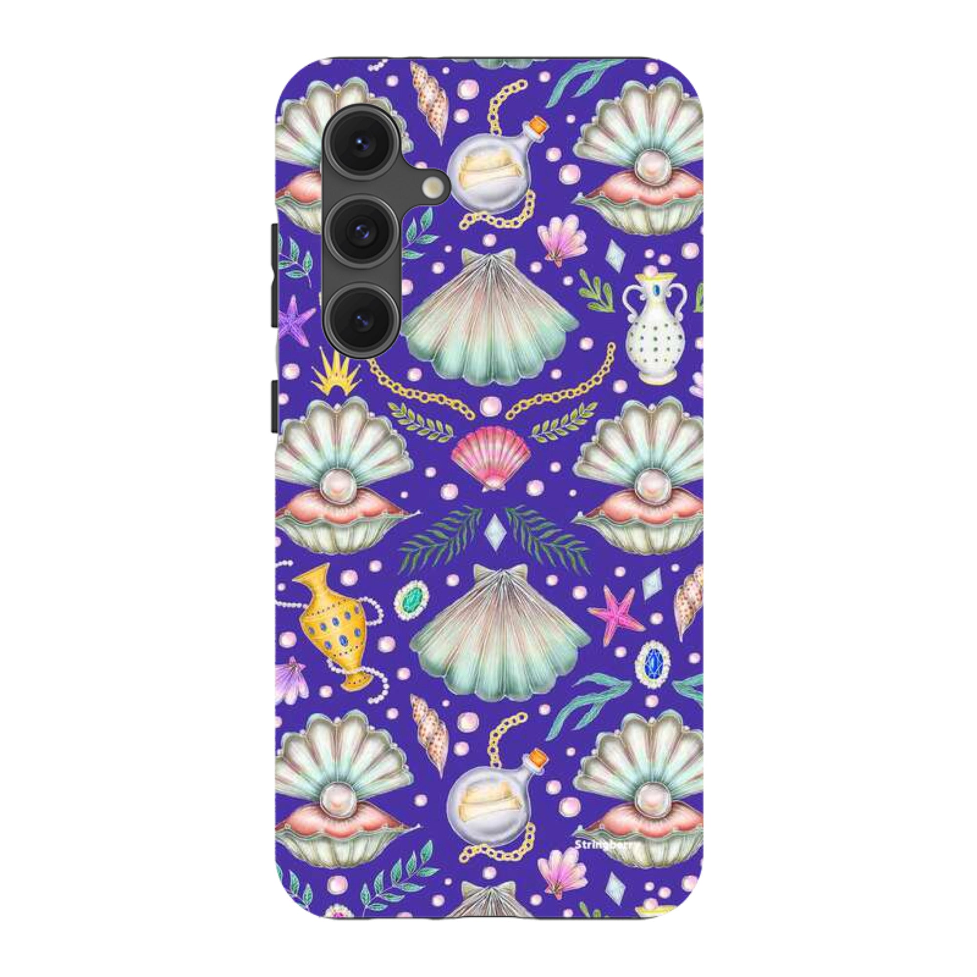 Samsung Tough Case - Pearl's Fantasy Indigo By Catherine Rowe