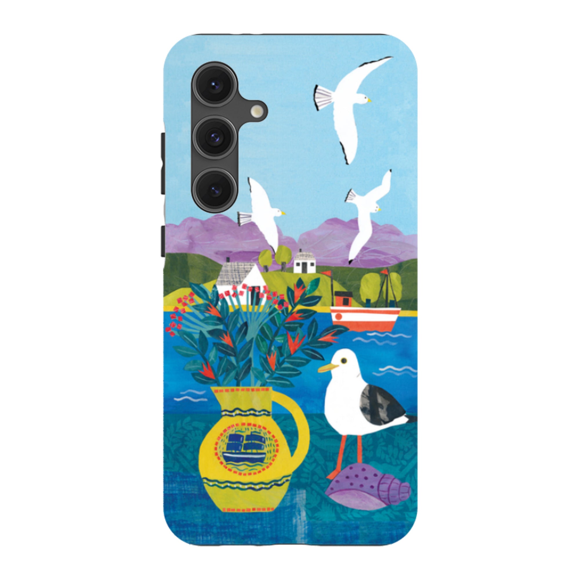 Samsung Tough  Case - Seagulls By Tracey English