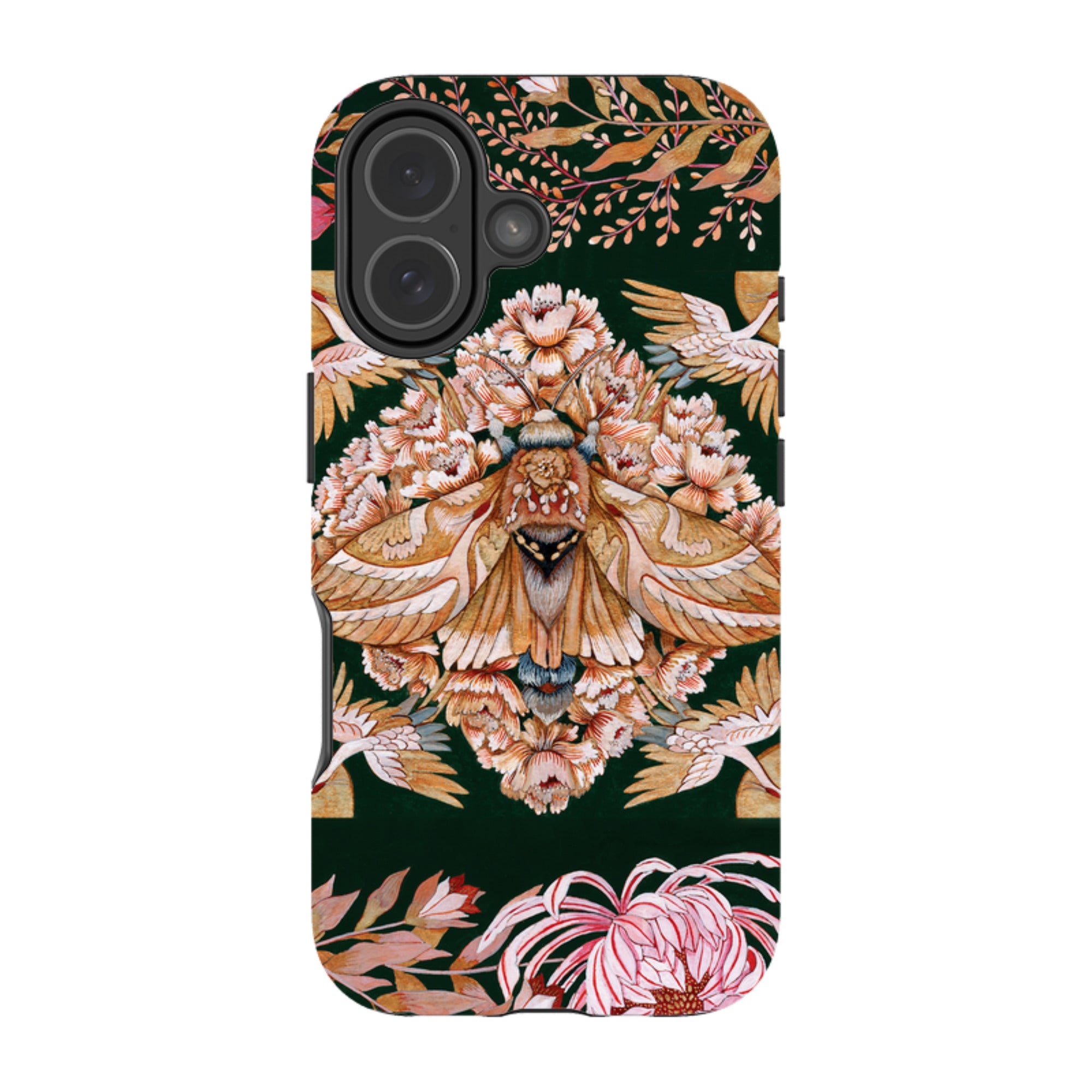 iPhone MagSafe Tough Case -  Golden Moth By Maria Matos