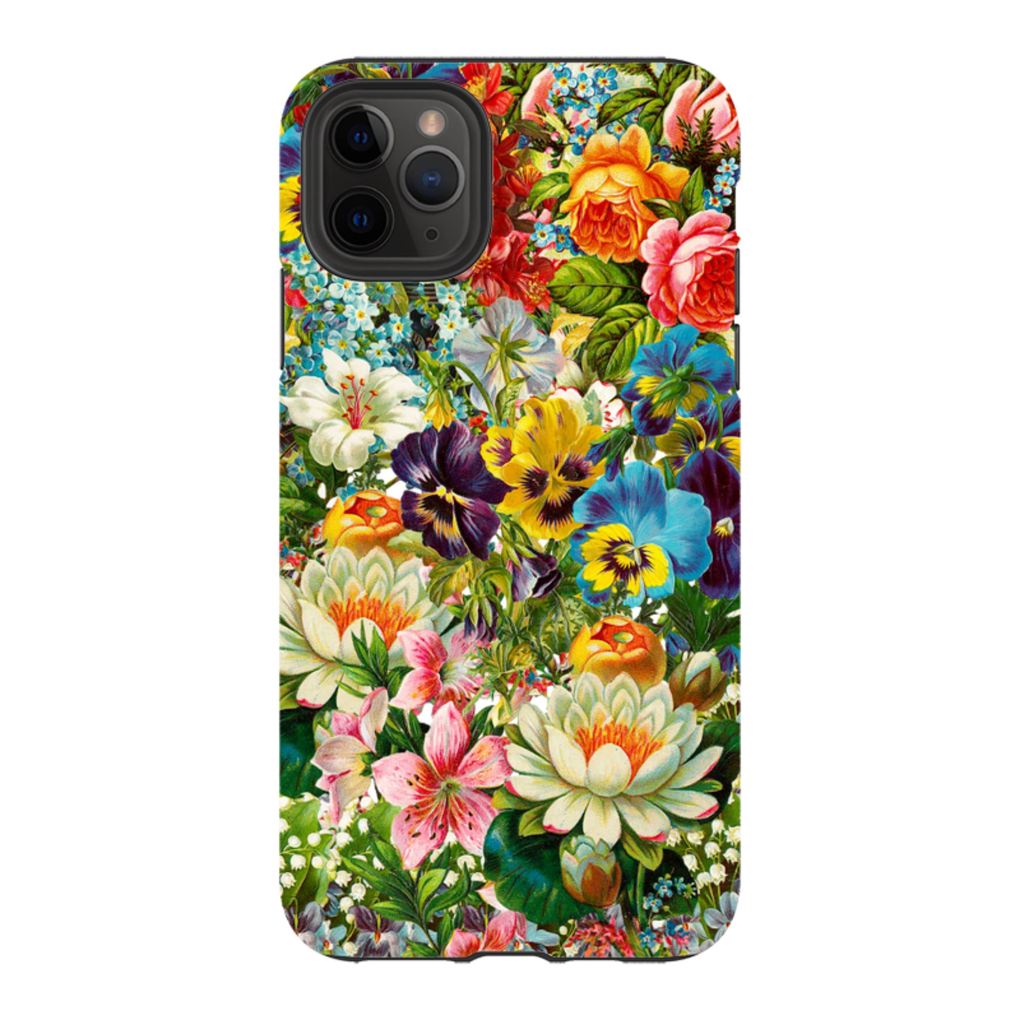 iPhone Tough Case - Floral Burst