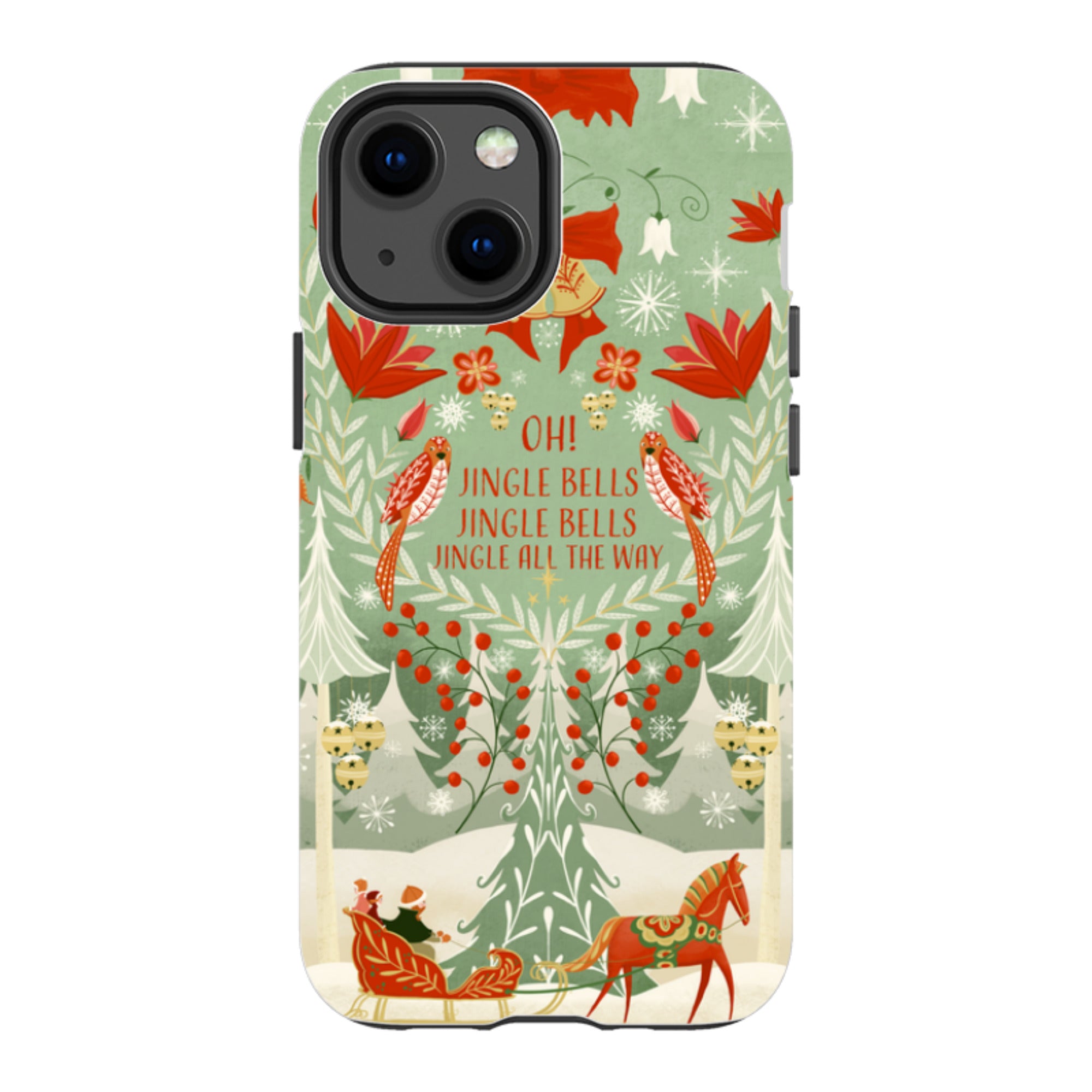 iPhone Tough Case - Jingle Bells By Maja Lindberg