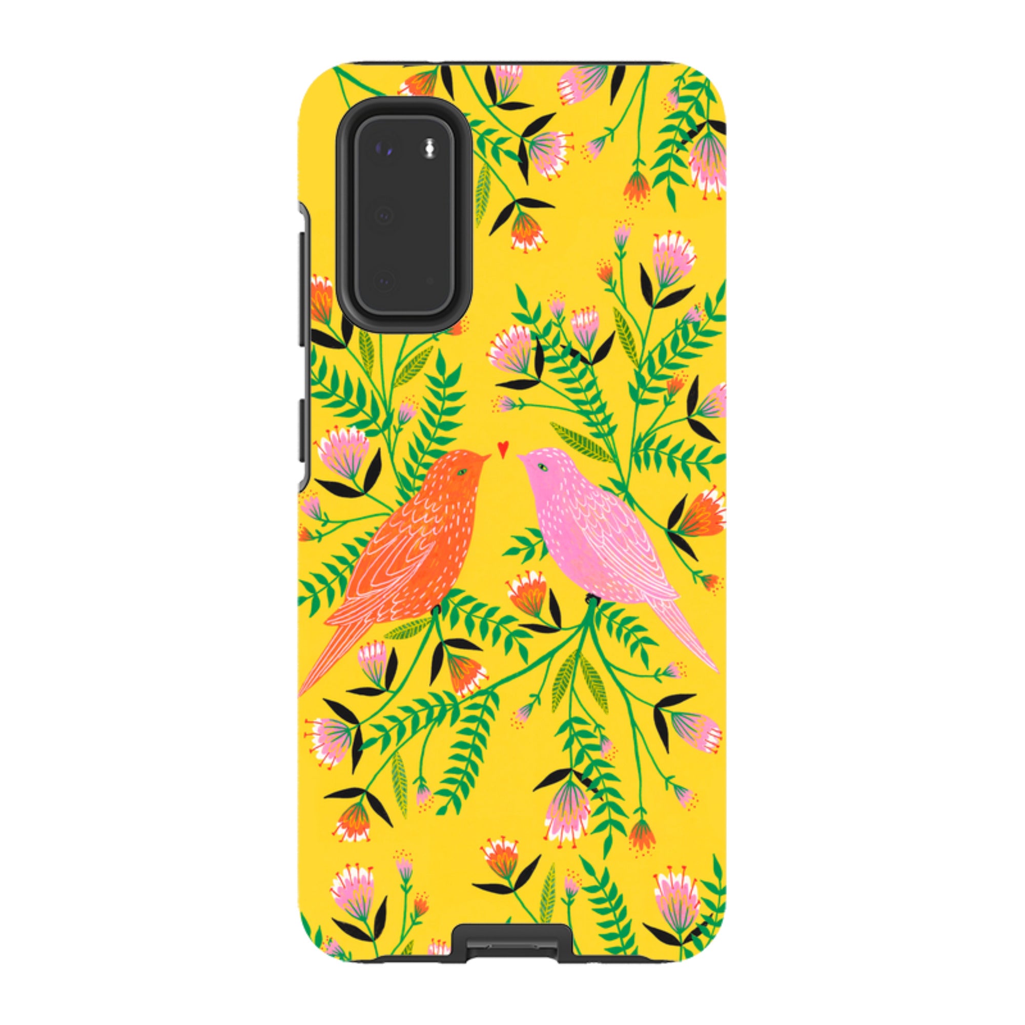 Samsung Tough Case - Love Birds By Lee Foster Wilson