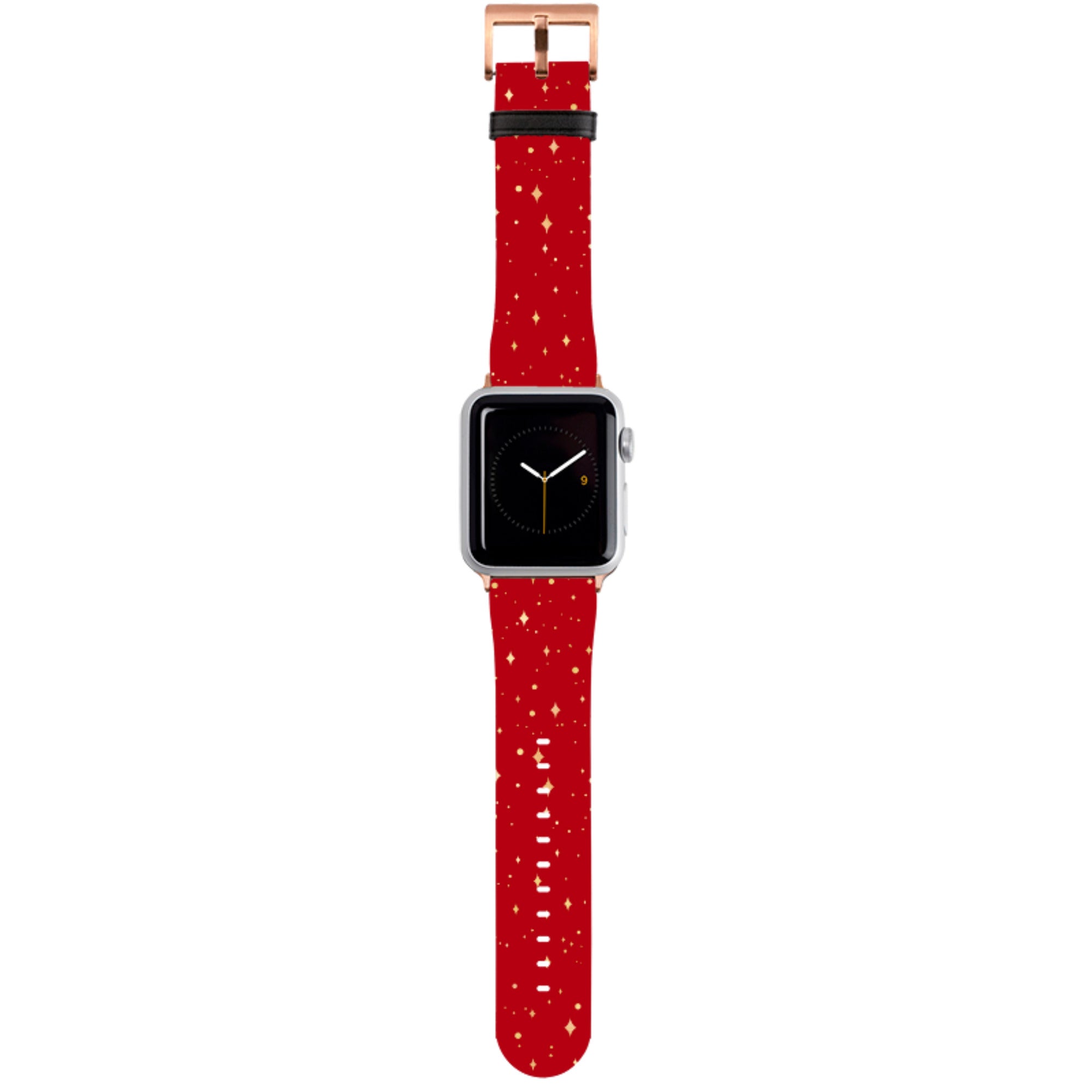 Red Cosmos Apple Watch Strap