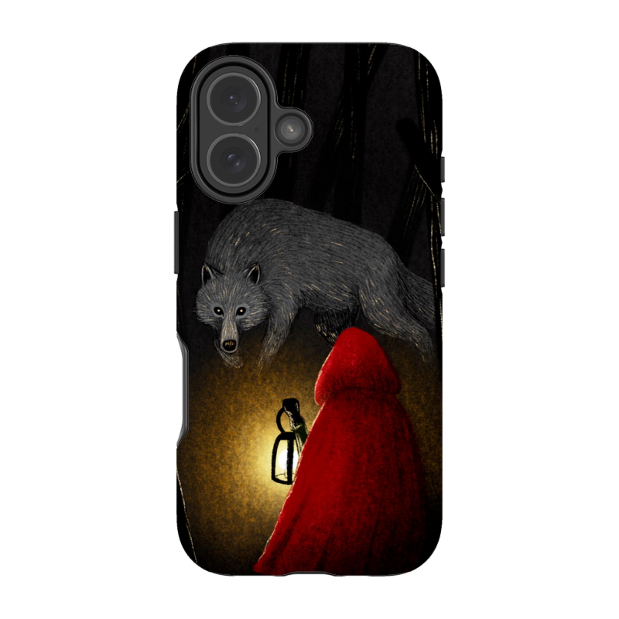iPhone Tough Case - Riding Hood By Anna Stead