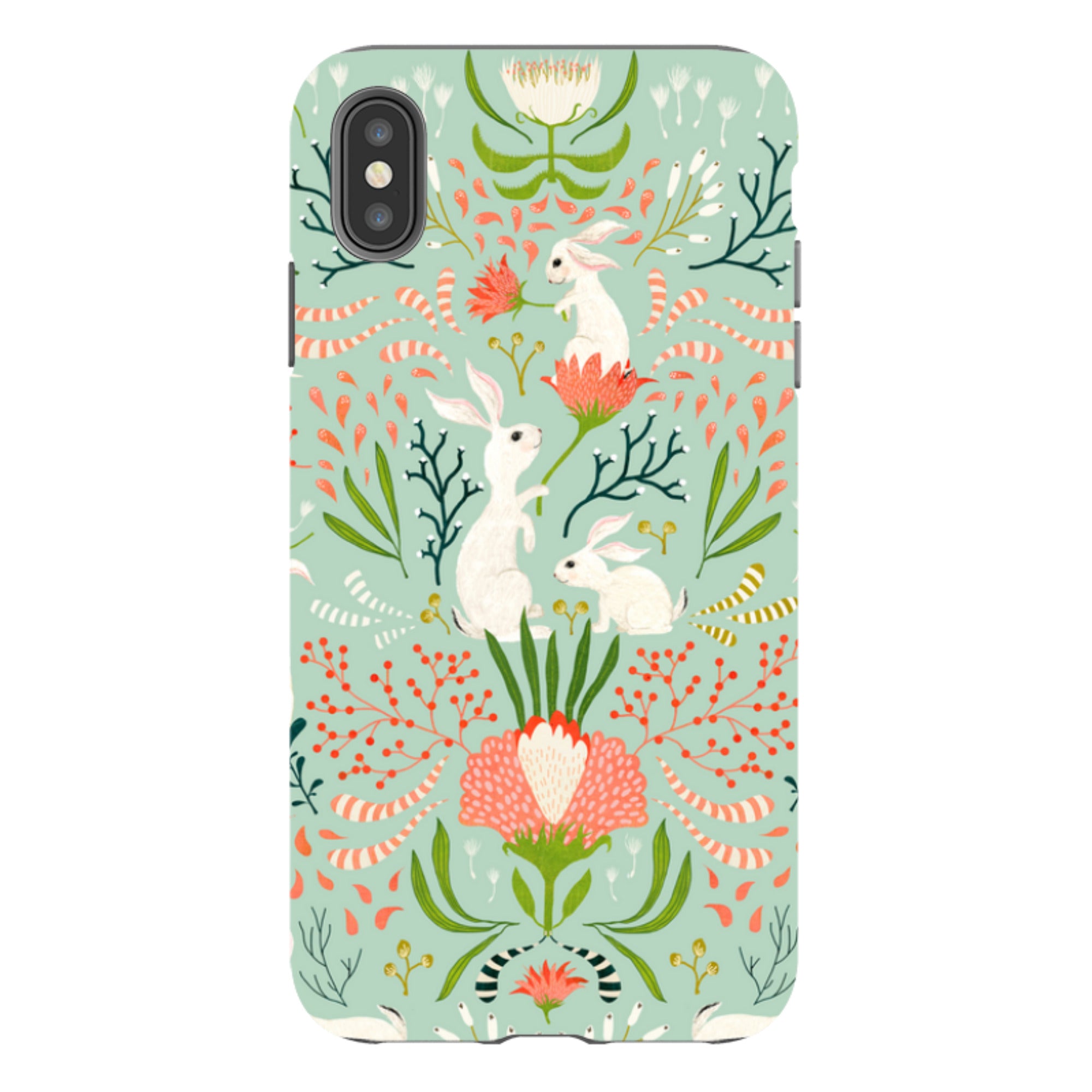 iPhone Tough Case - Bunny By Katherine Quinn