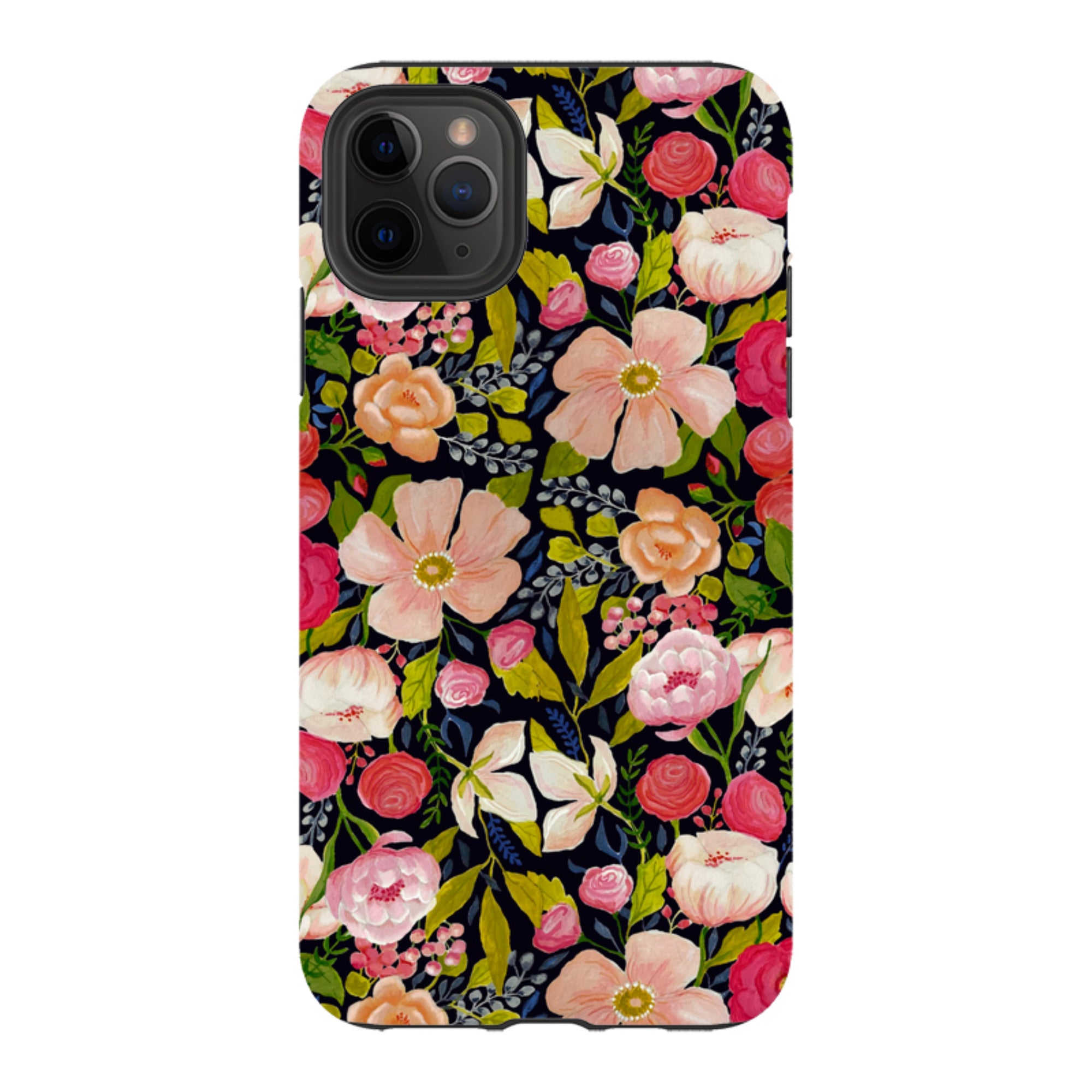 iPhone Tough Case - Vintage Roses By Bex Parkin