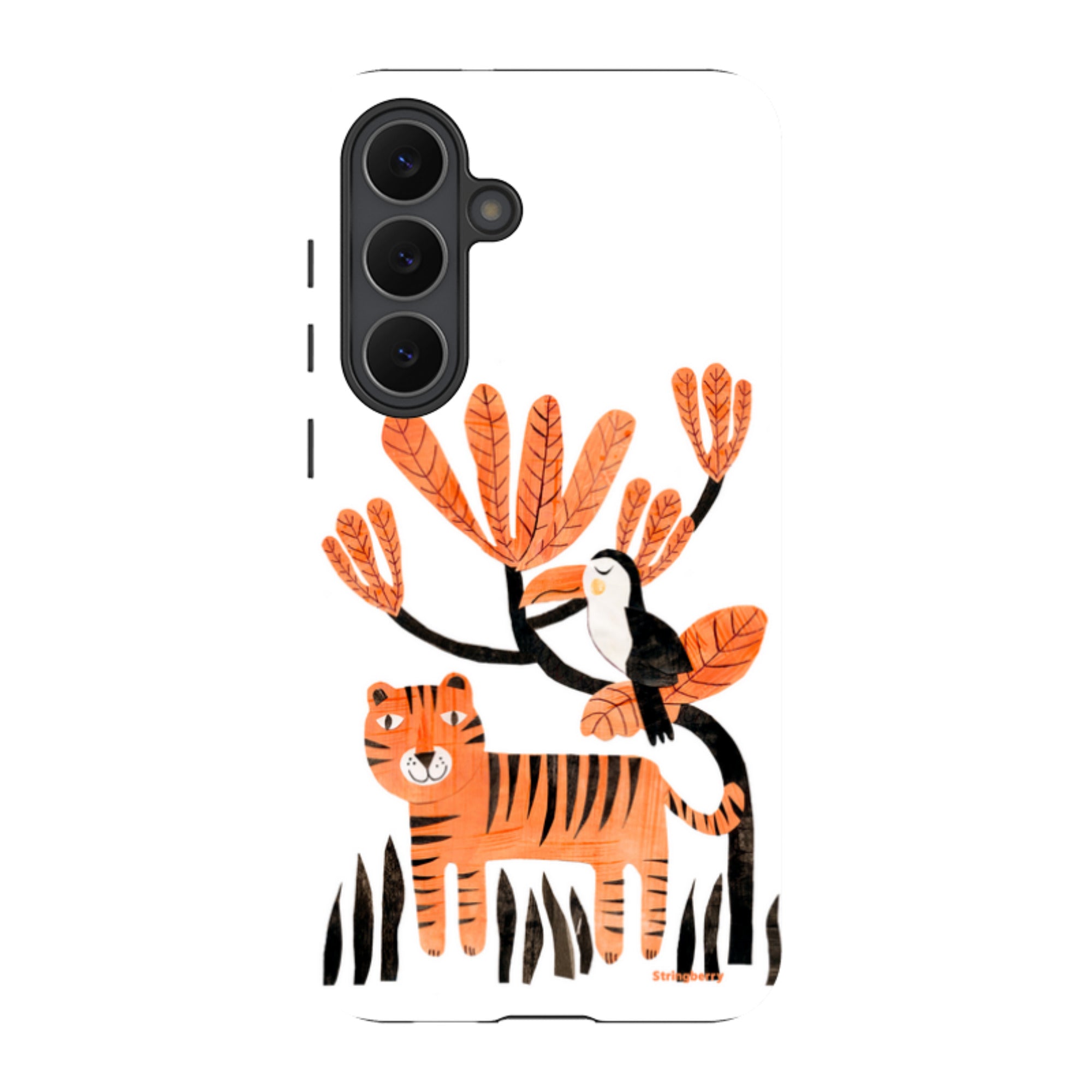 Samsung Tough Case - Tiger And Toucan By Tracey English