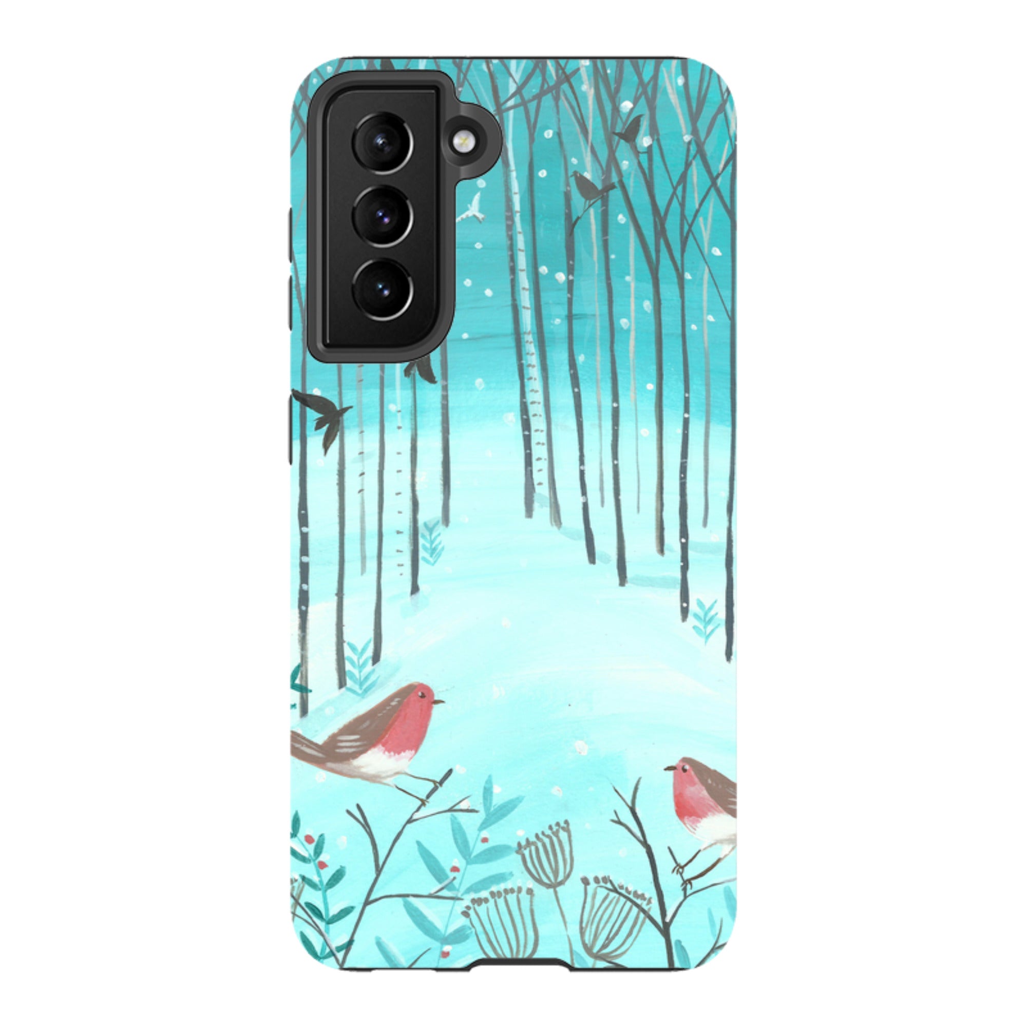 Samsung Tough Case - Winter Forest By Mary Stubberfield