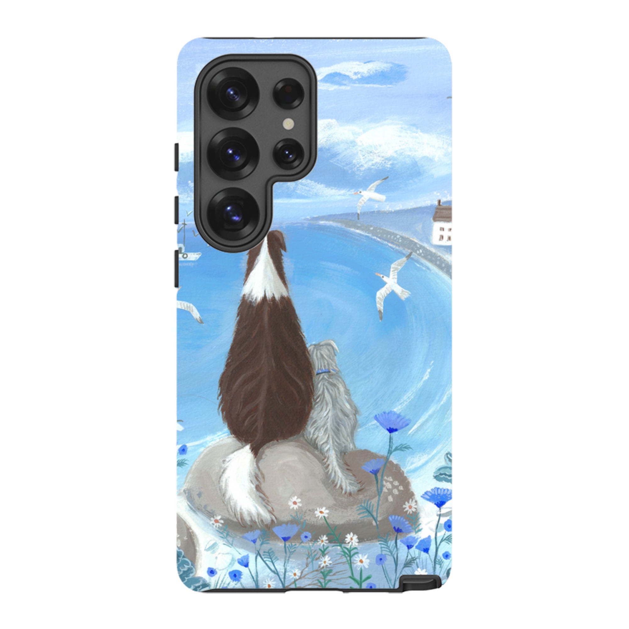 Samsung Tough Case - Beach Dog By Mary Stubberfield