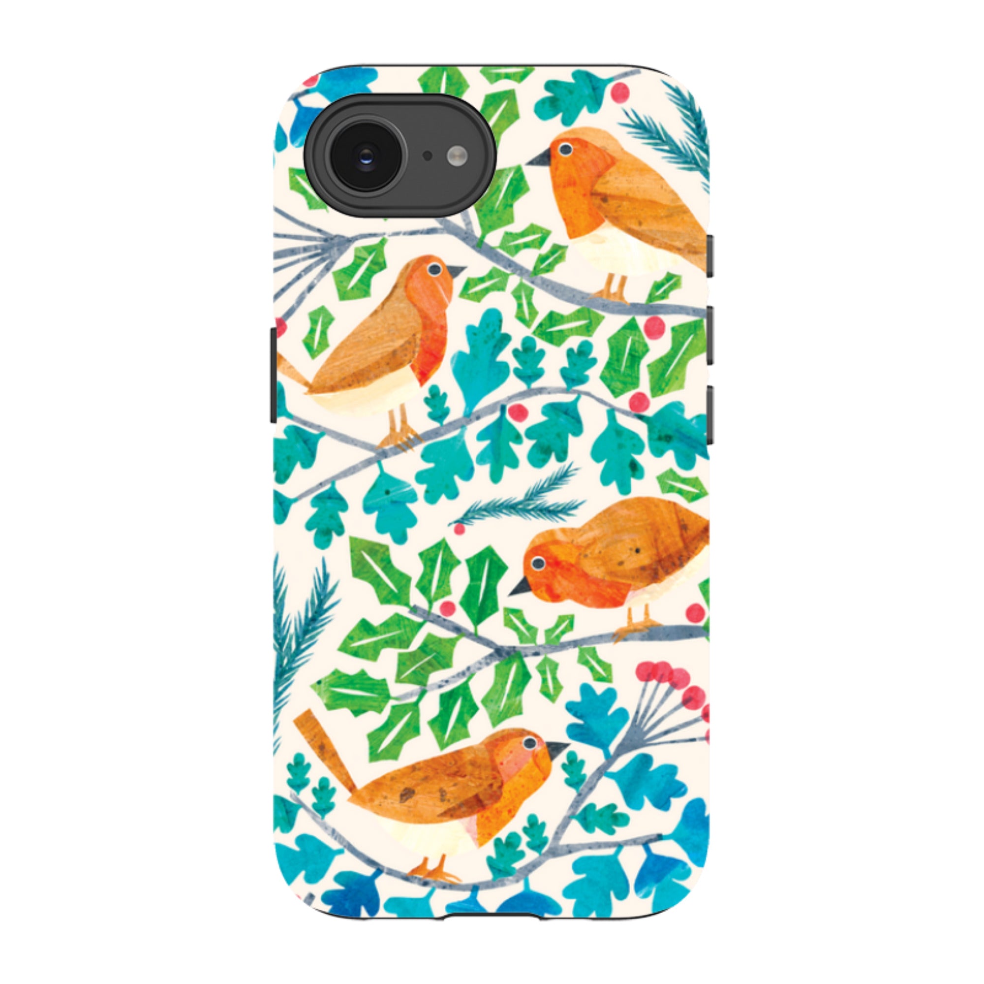 iPhone Tough Case - Robins By Tracey English