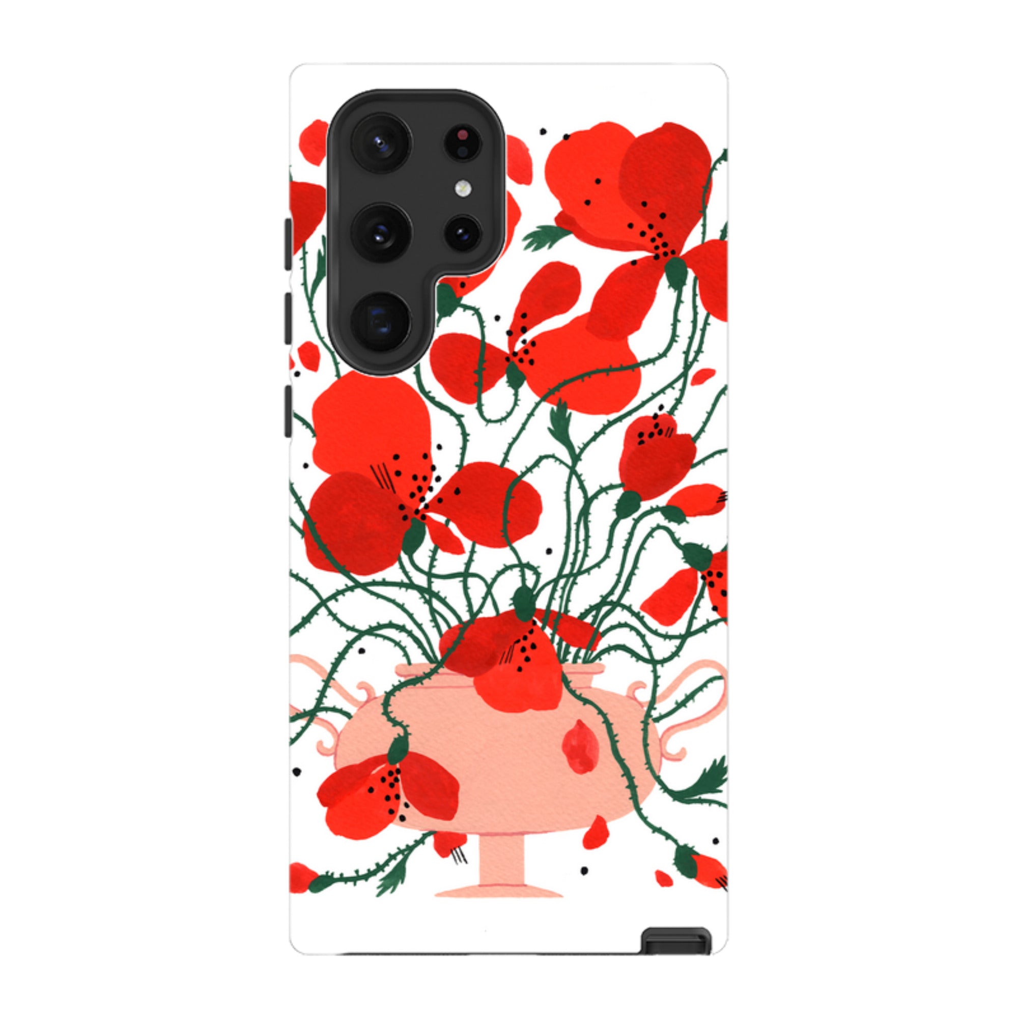 Samsung Tough Case - Poppies By Madalina Andronic