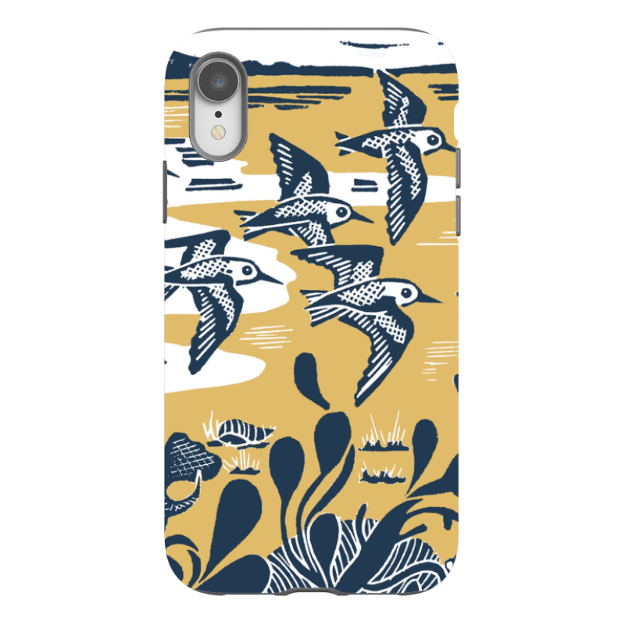 iPhone Tough Case - Sanderlings At The Shore By Kate Heiss