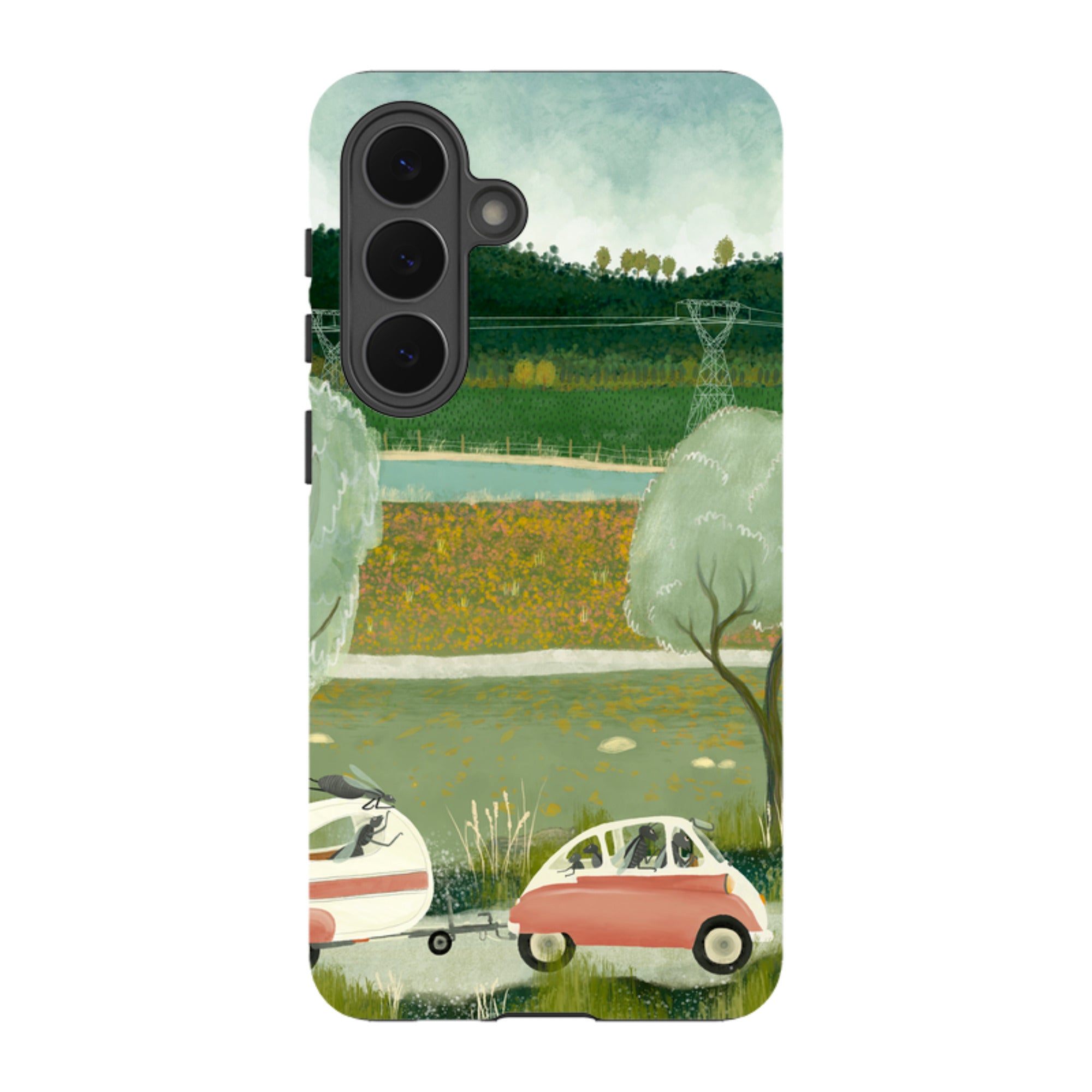 Samsung Tough Case - Happy Holidays By Katherine Quinn
