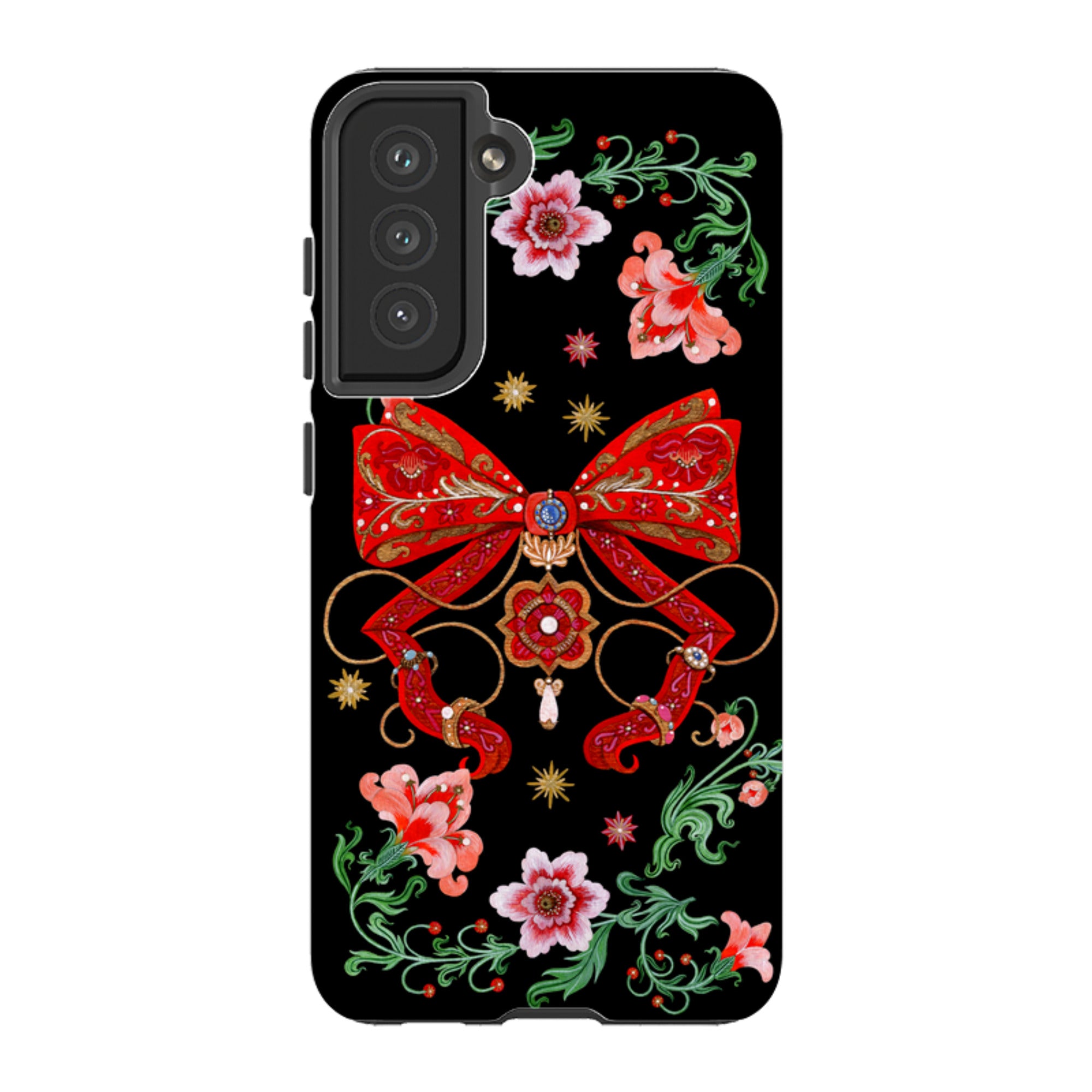 Samsung Tough  Case - Five Gold Ring By Maria Matos