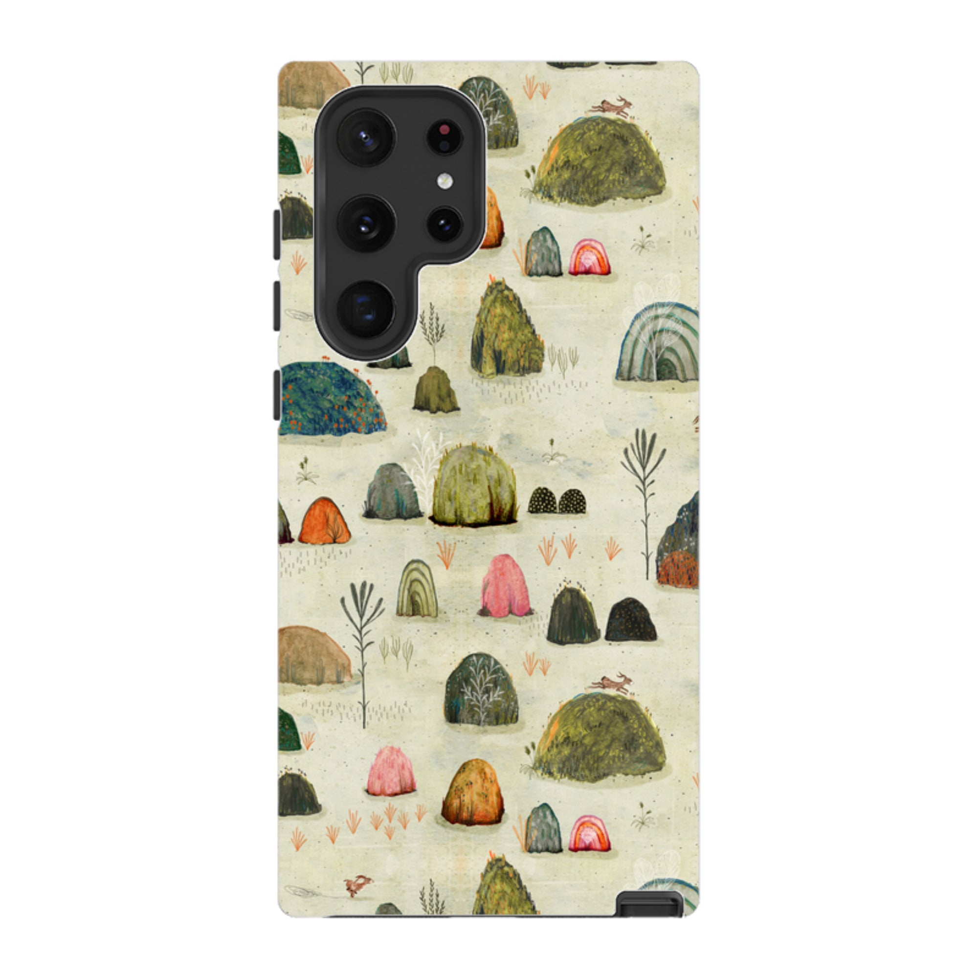 Samsung Tough Case - Sunset Mossy Hills By Katherine Quinn