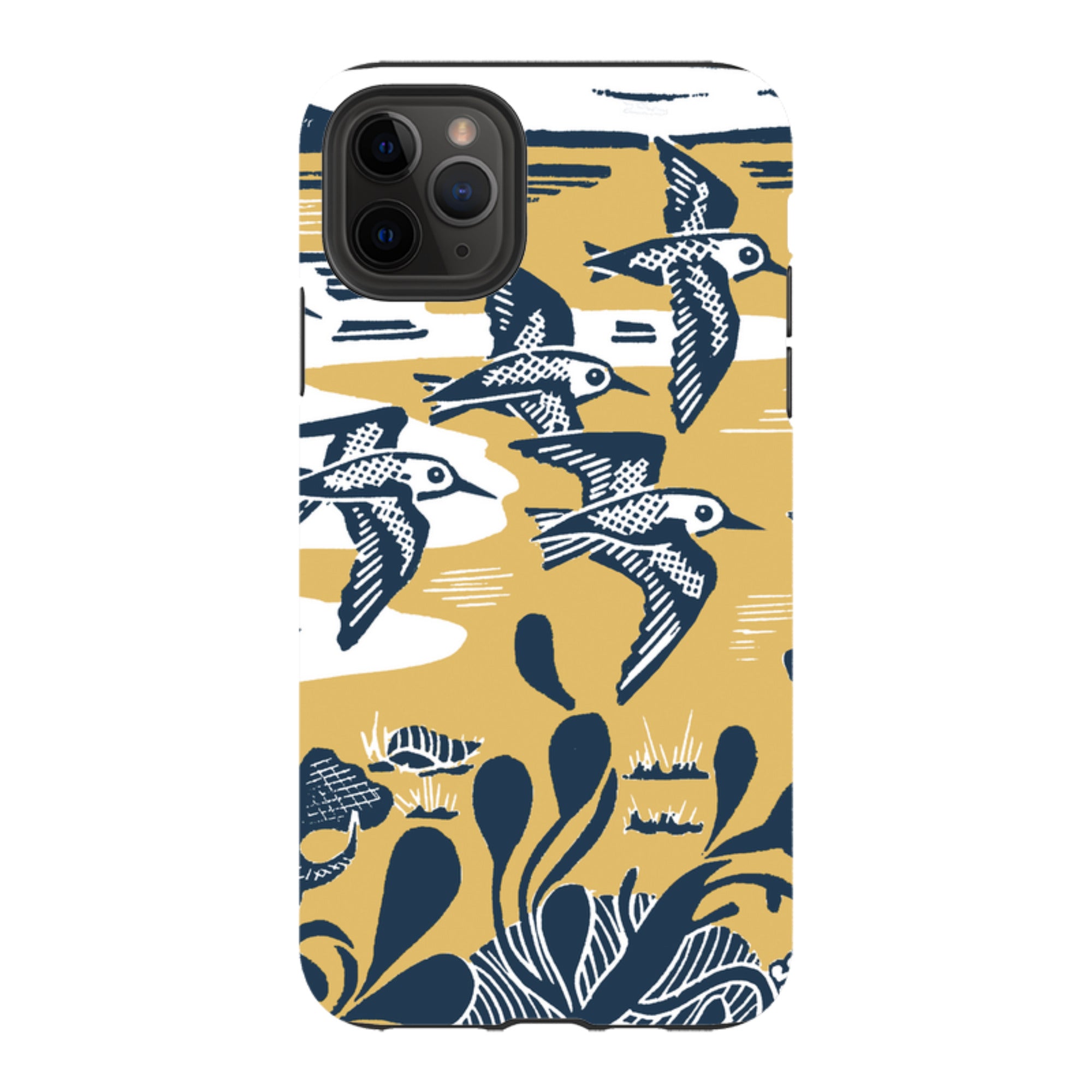iPhone Tough Case - Sanderlings At The Shore By Kate Heiss