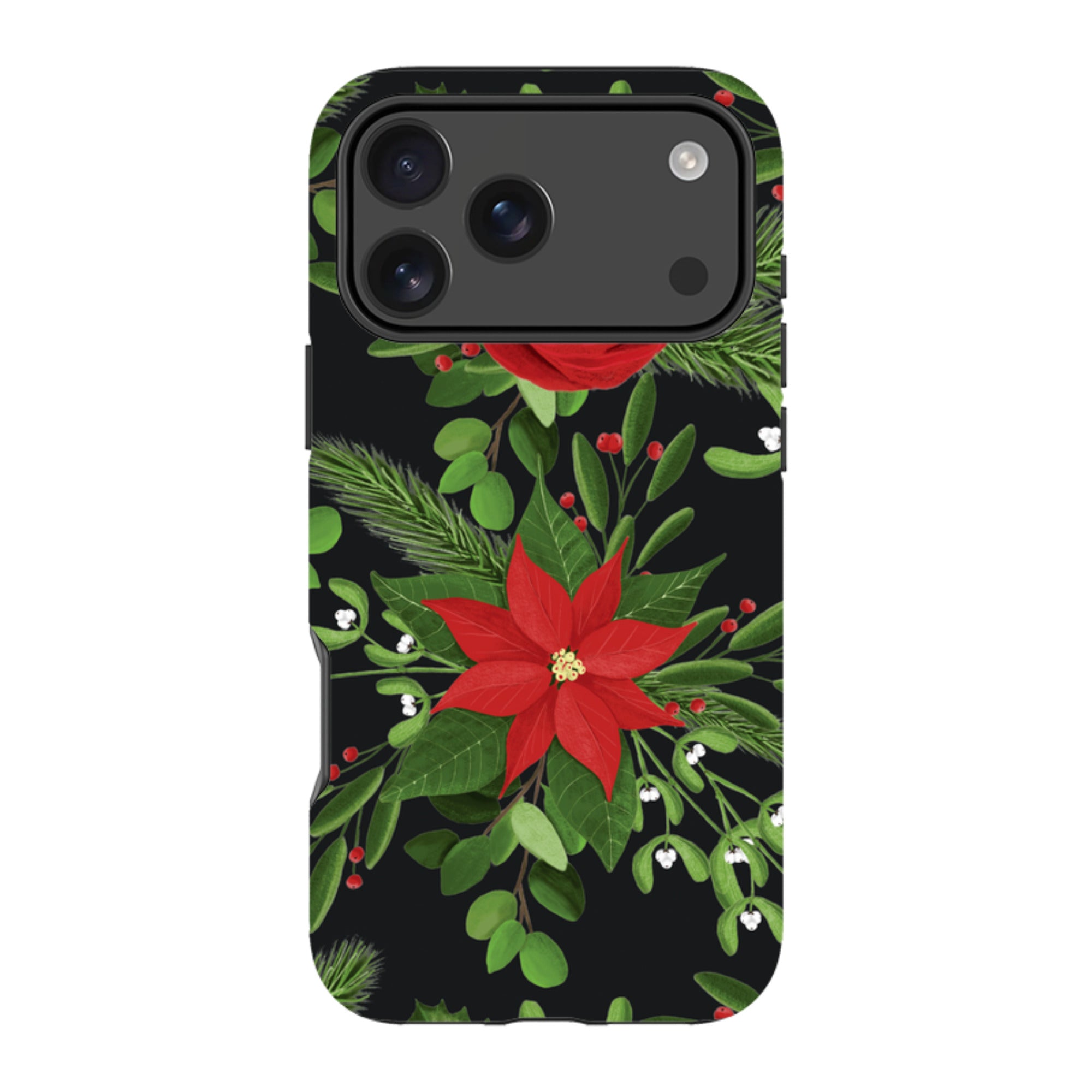 iPhone Tough Case - Black White Plaid By Abby Jacobs