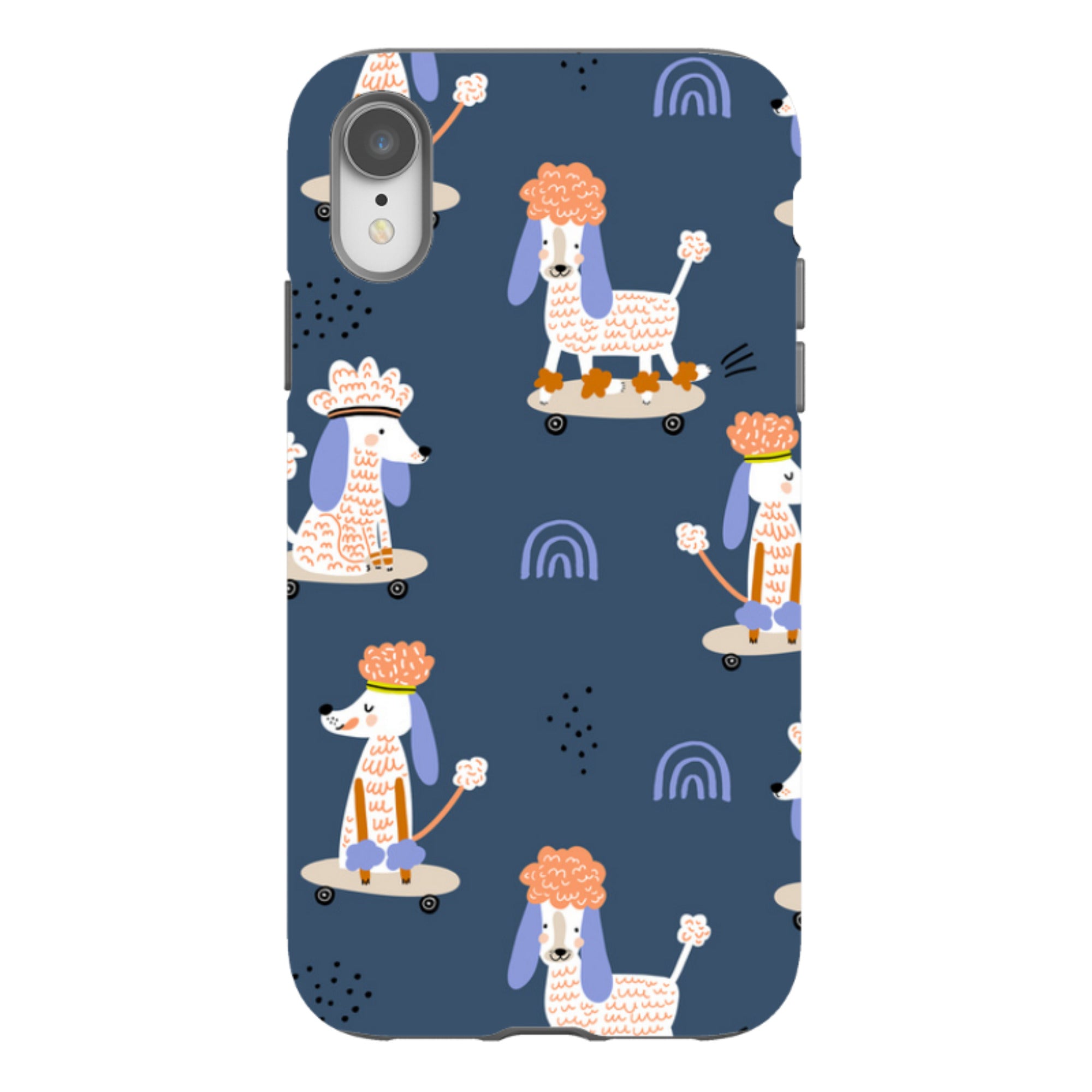 iPhone Tough Case - Skater Dogs