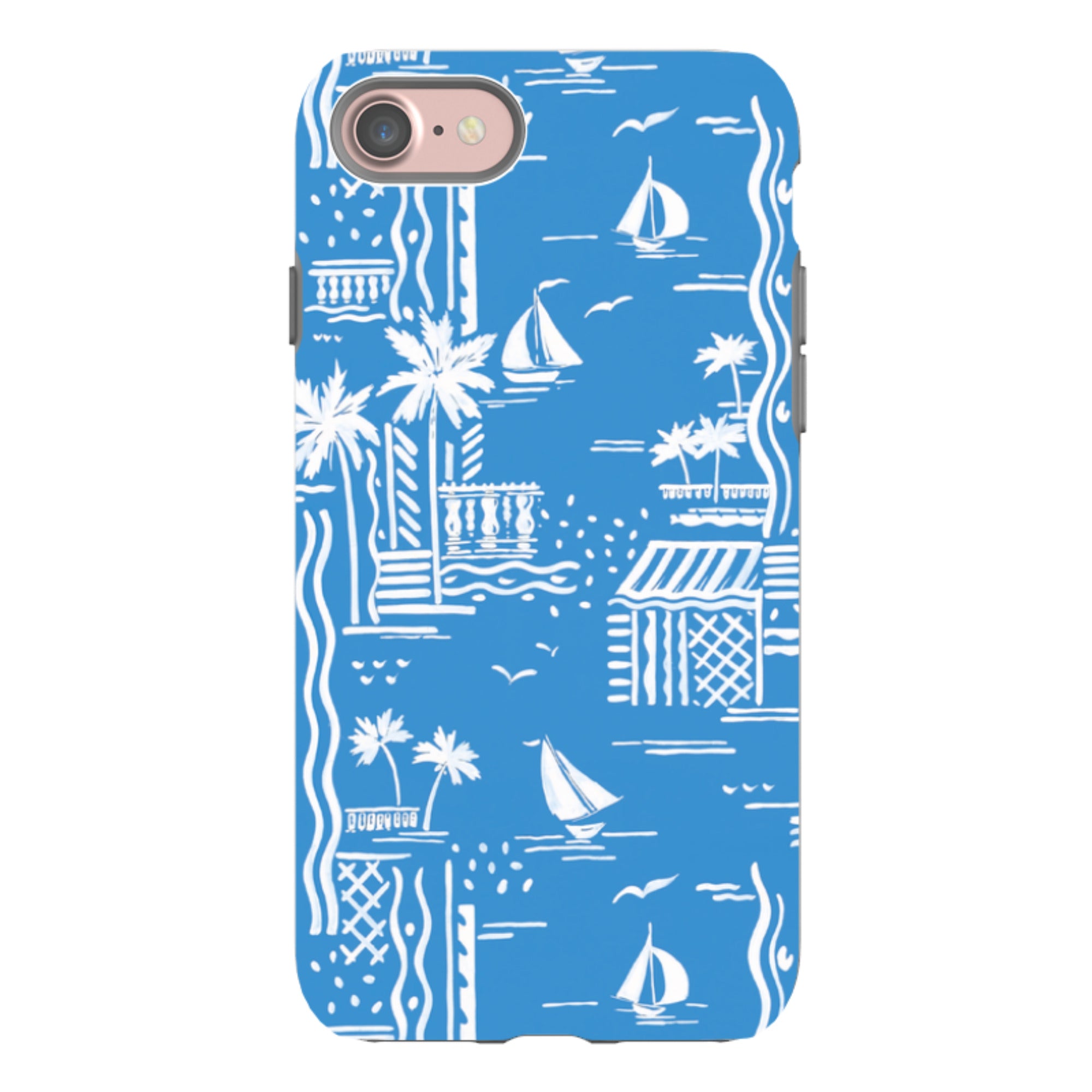 iPhone Tough Case - Cote D'Azur Boats By Sarah Campbell