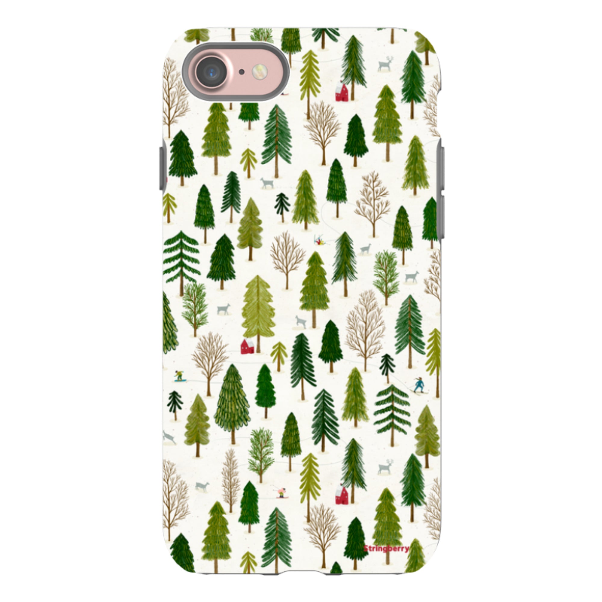 iPhone Tough Case - Winter Landscape IV By Katherine Quinn