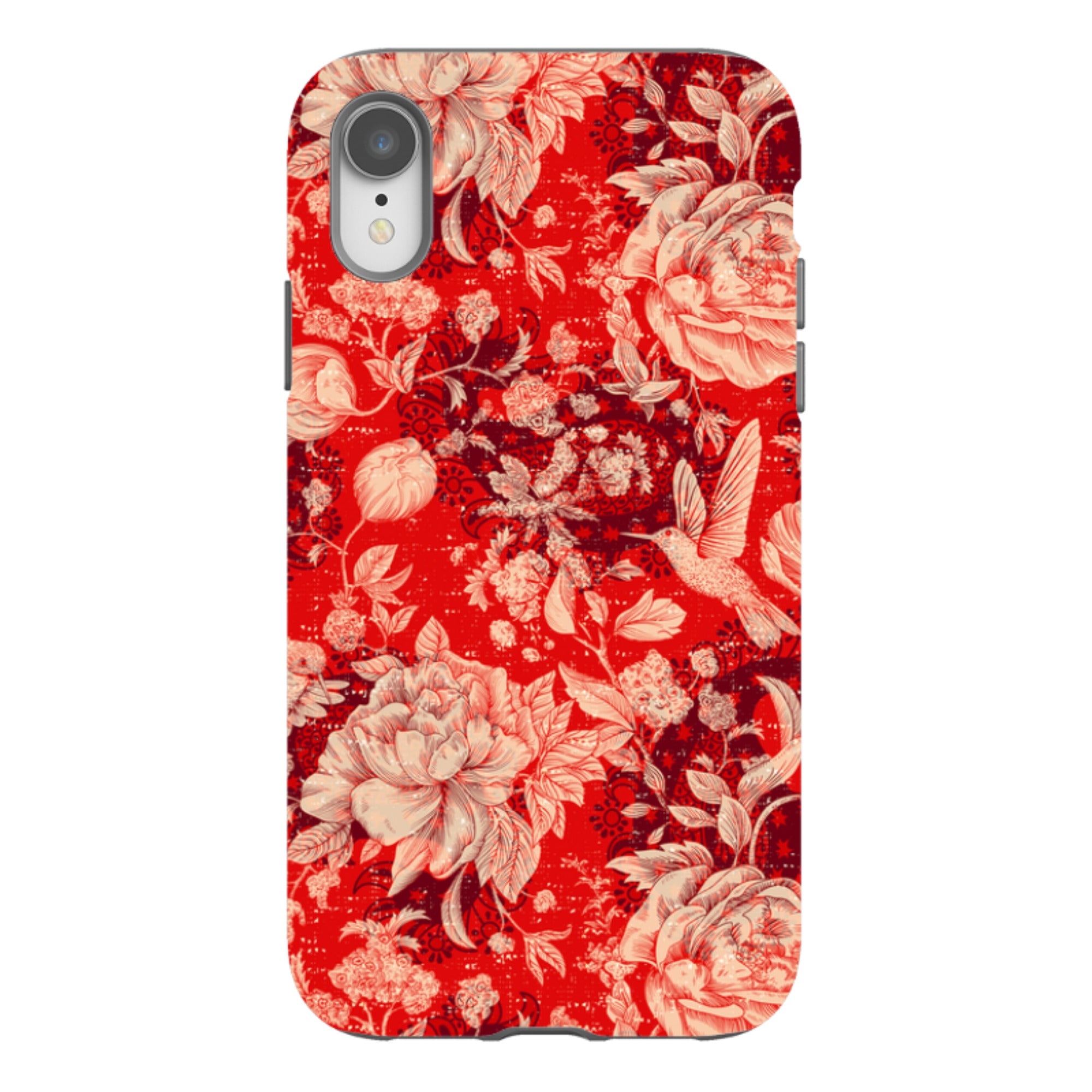 iPhone Tough Case - Red Peonies