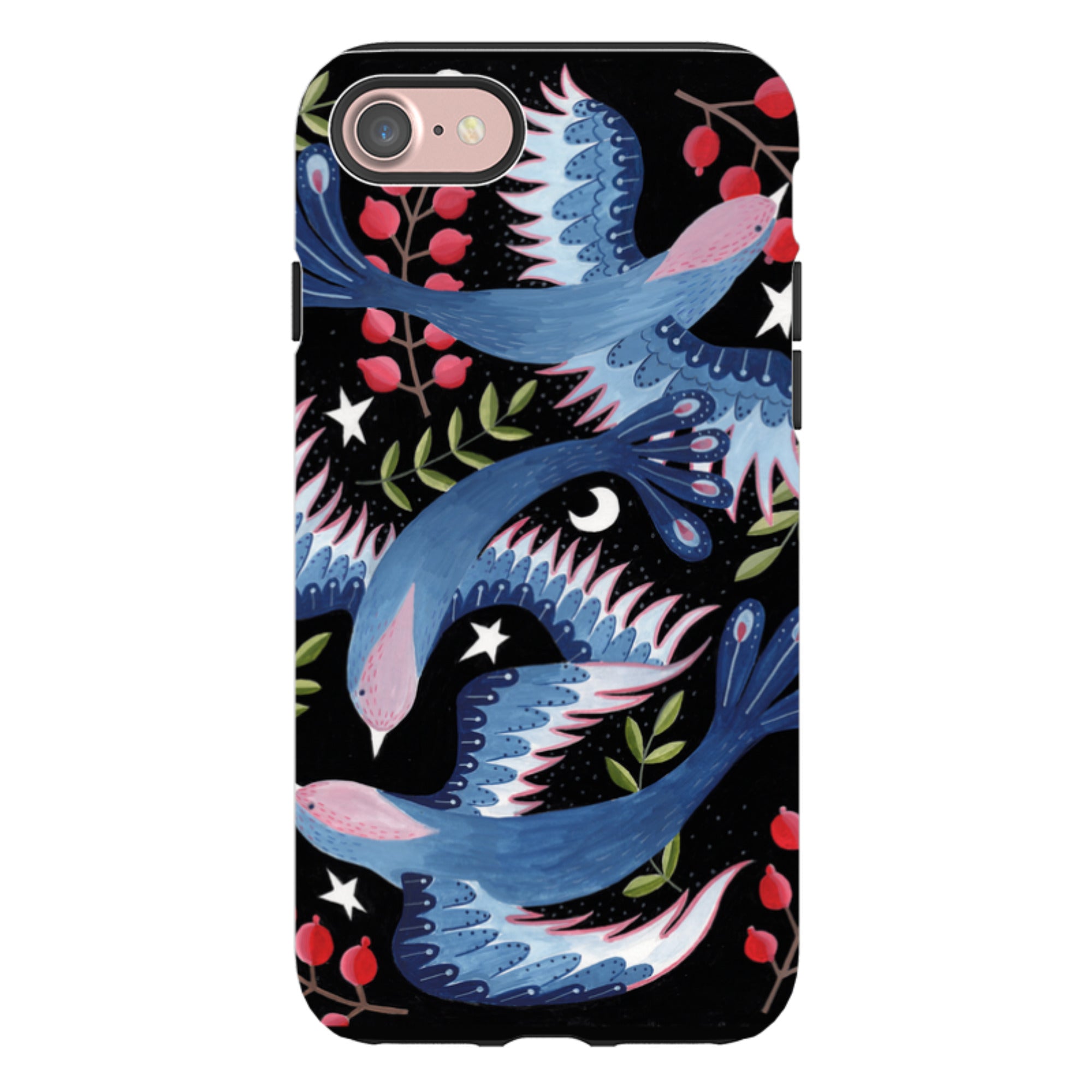 iPhone Tough Case - Soaring Birds By Bex Parkin