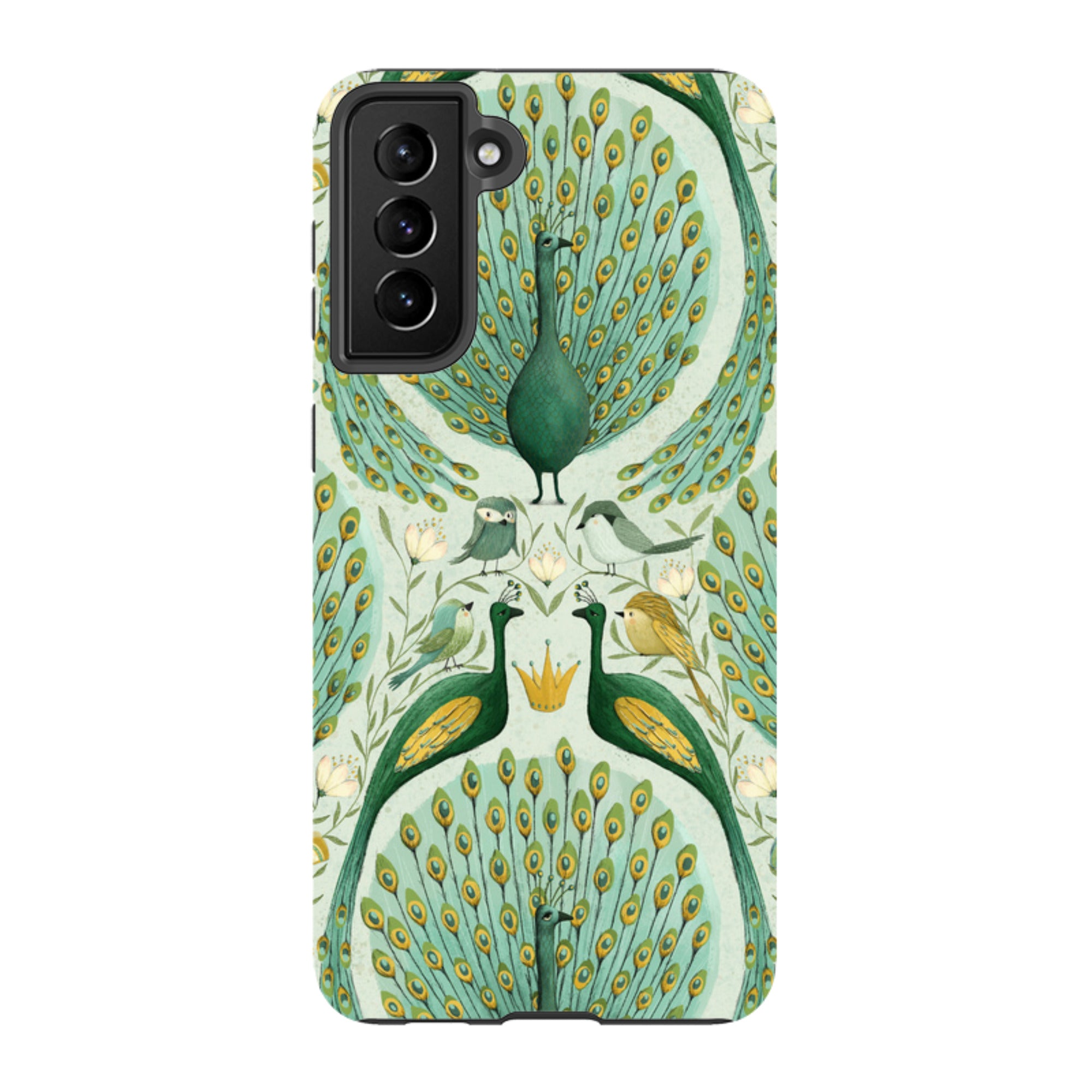 Samsung Tough Case - Peacock Pattern By Maja Lindberg