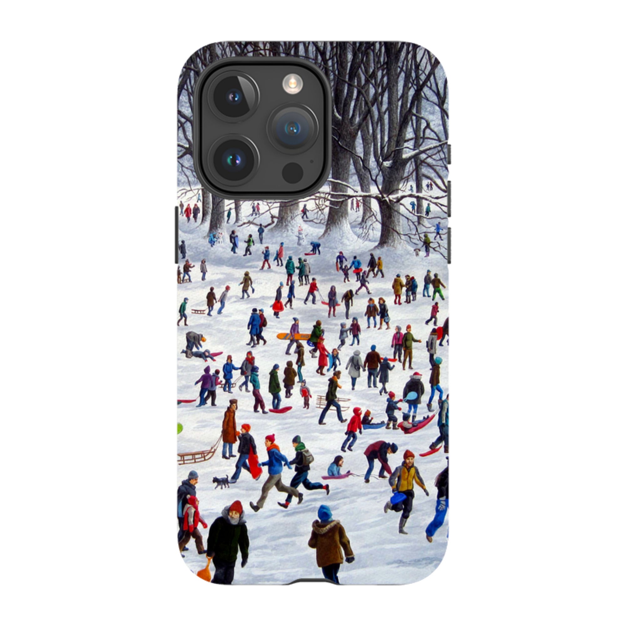 iPhone Tough Case - Snowtime By Philip Hood