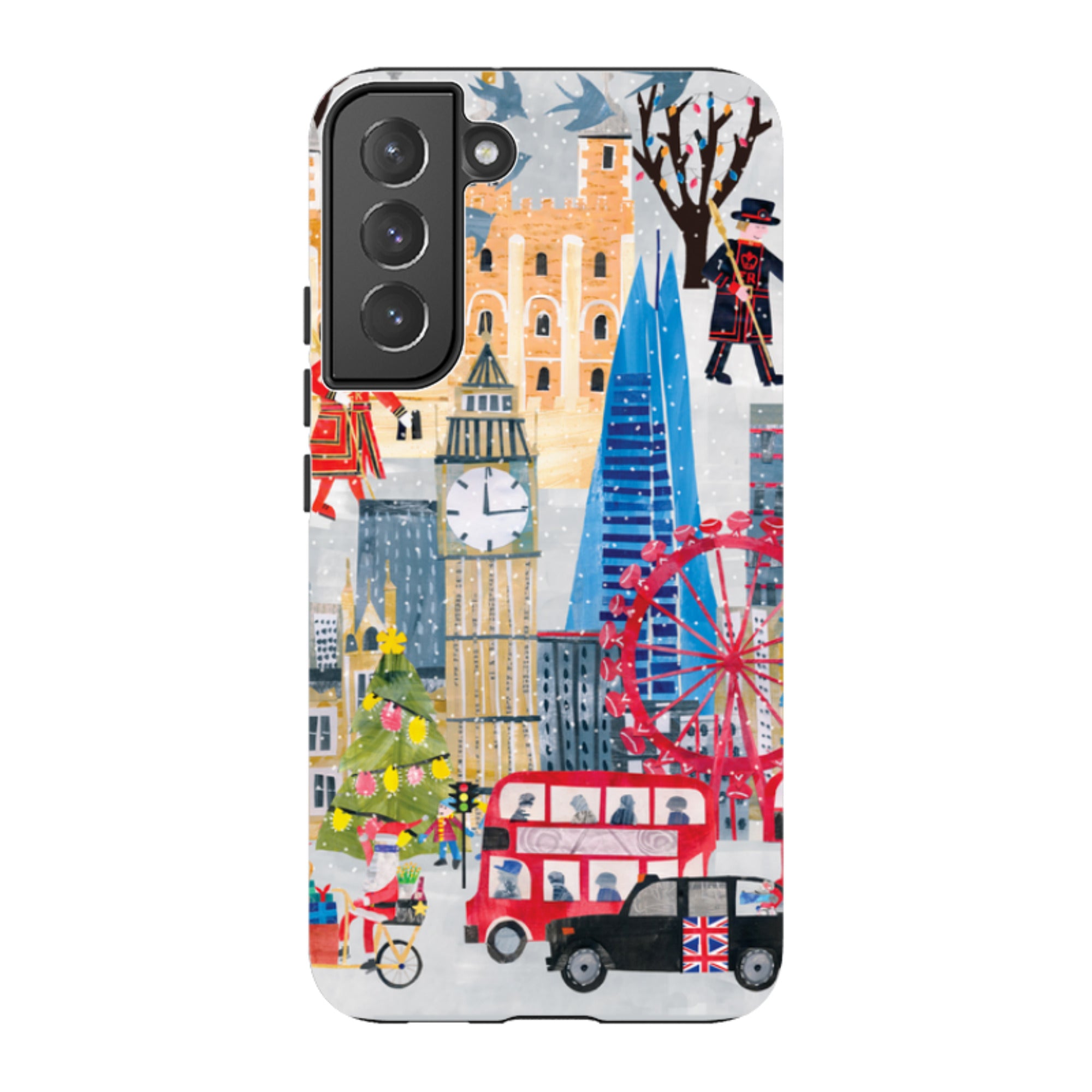 Samsung Tough Case - Christmas In London By Tracey English