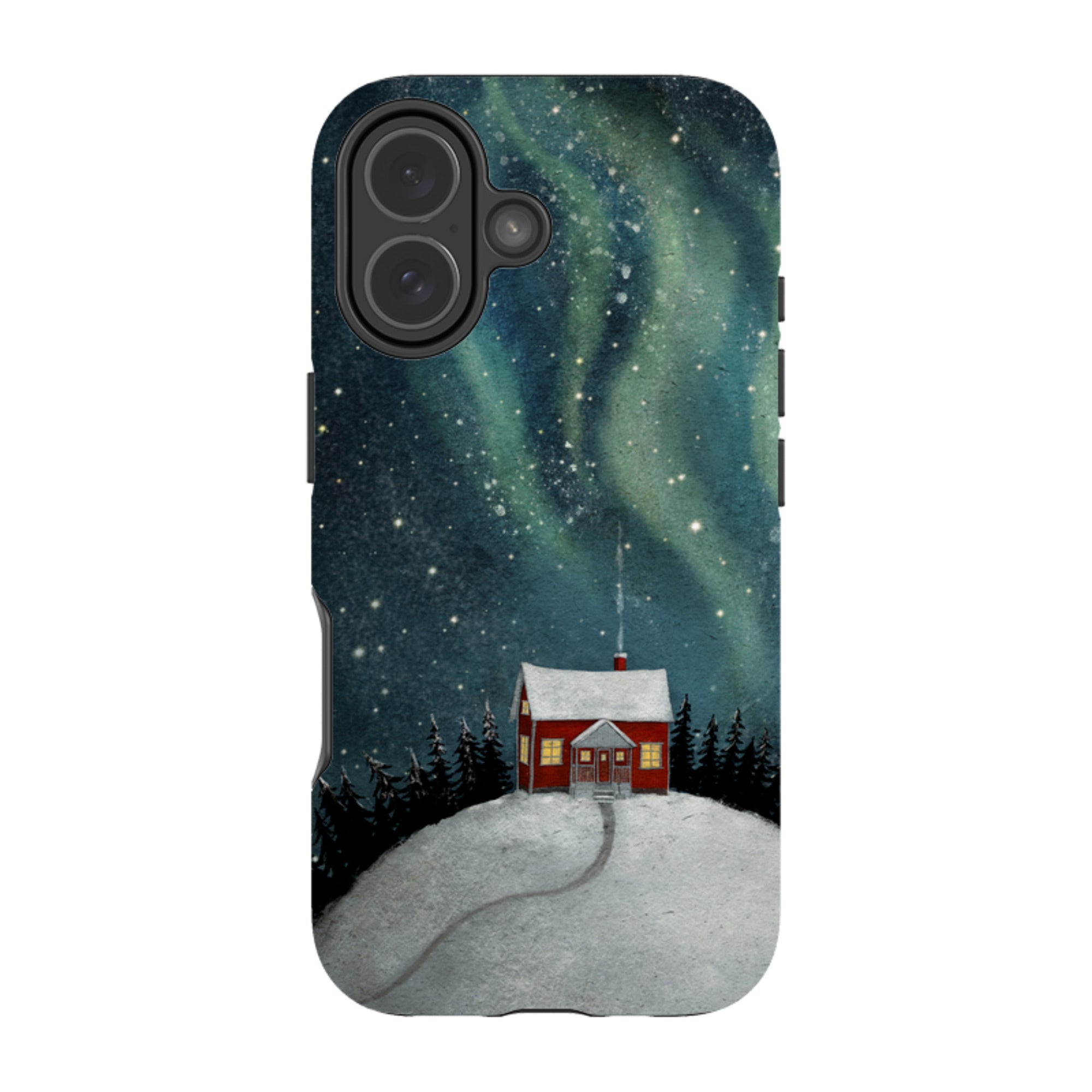 iPhone Tough Case - Northern Light By Maja Lindberg
